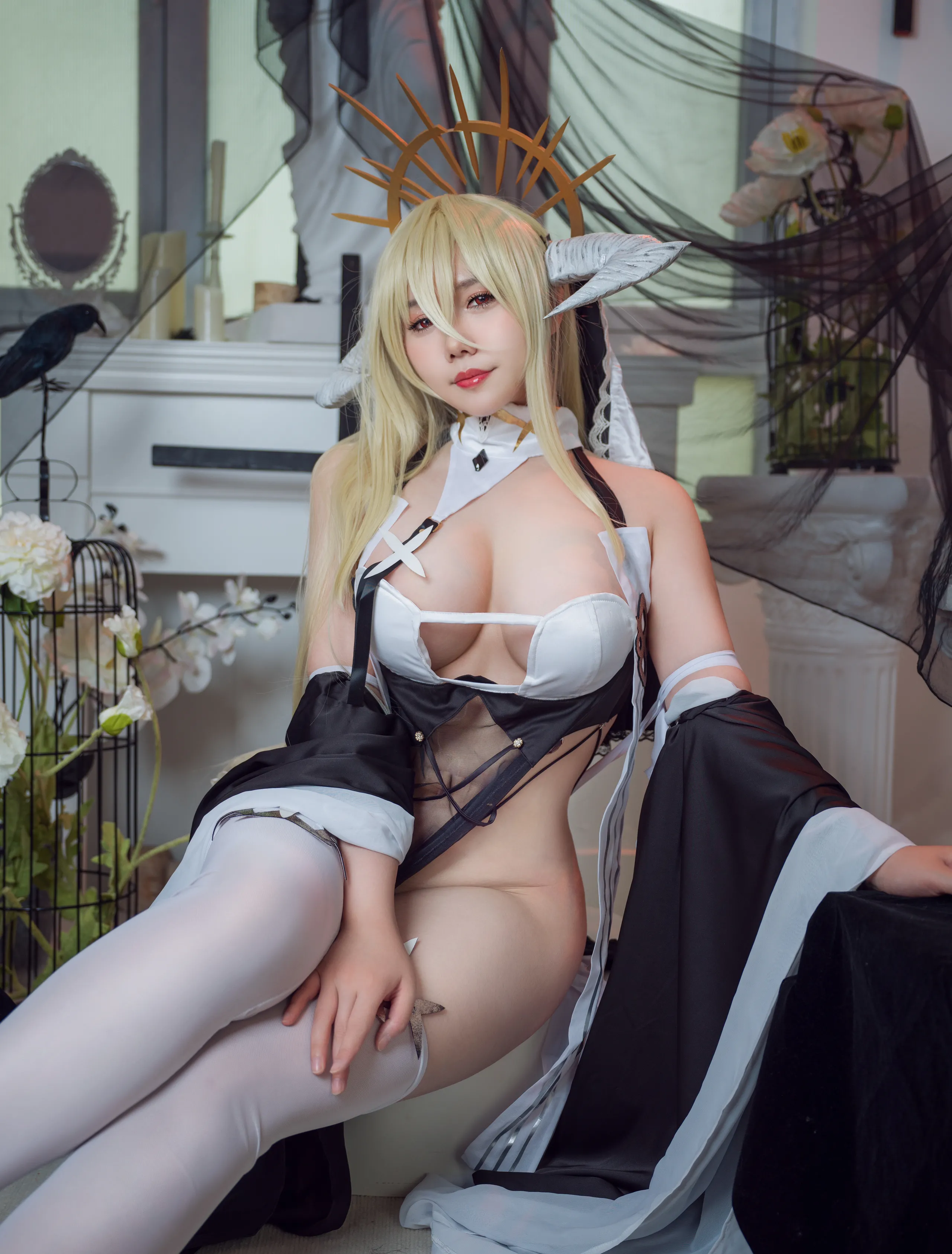 Đọc truyện hentai Tuyển tập Albums siêu phẩm Cosplay - Chap 1116 - Mahuajiang - Azur Lane: Vengeance