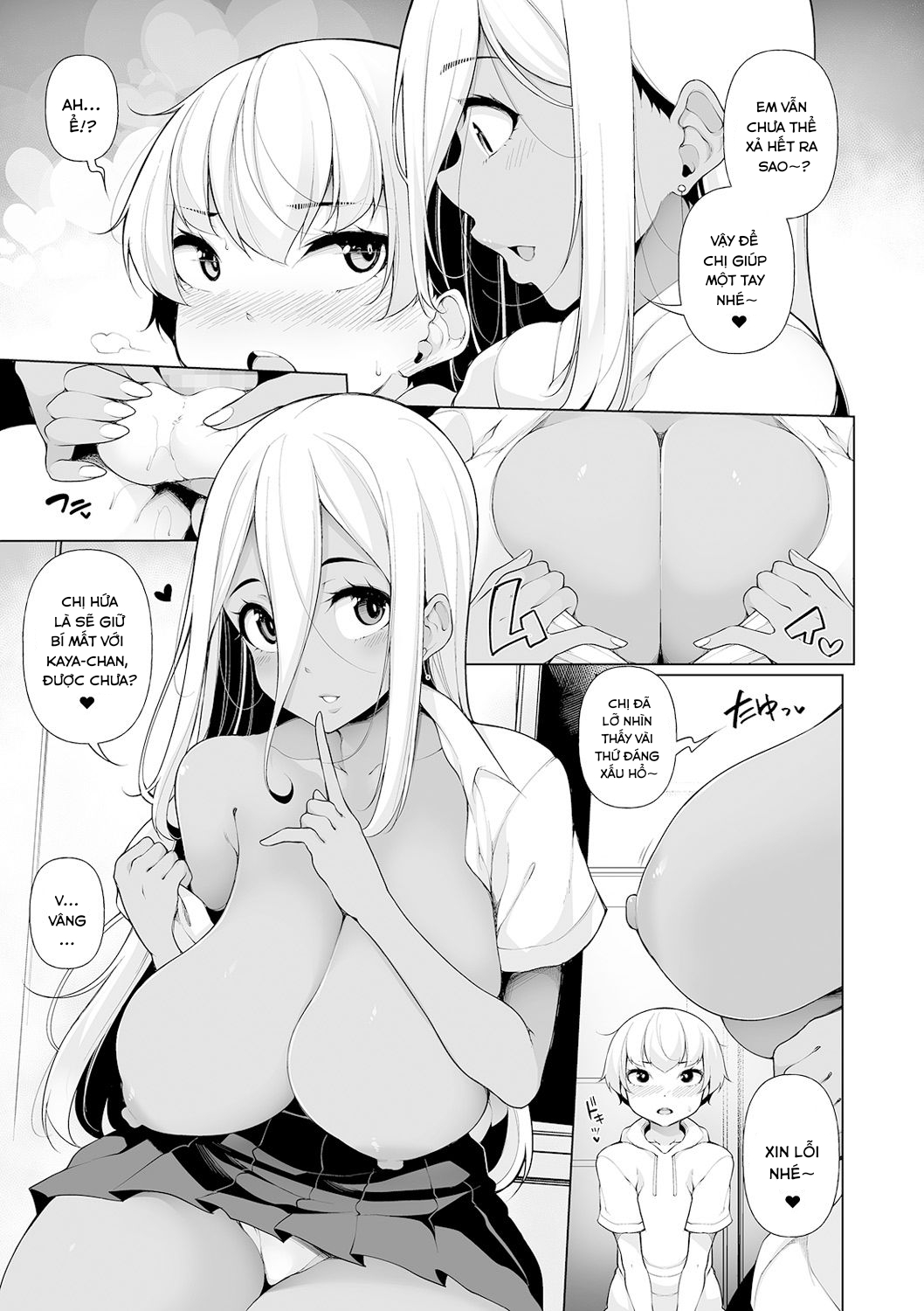 Đọc truyện hentai Zenbu Gal na Nee-chan no Sei - Chap 2