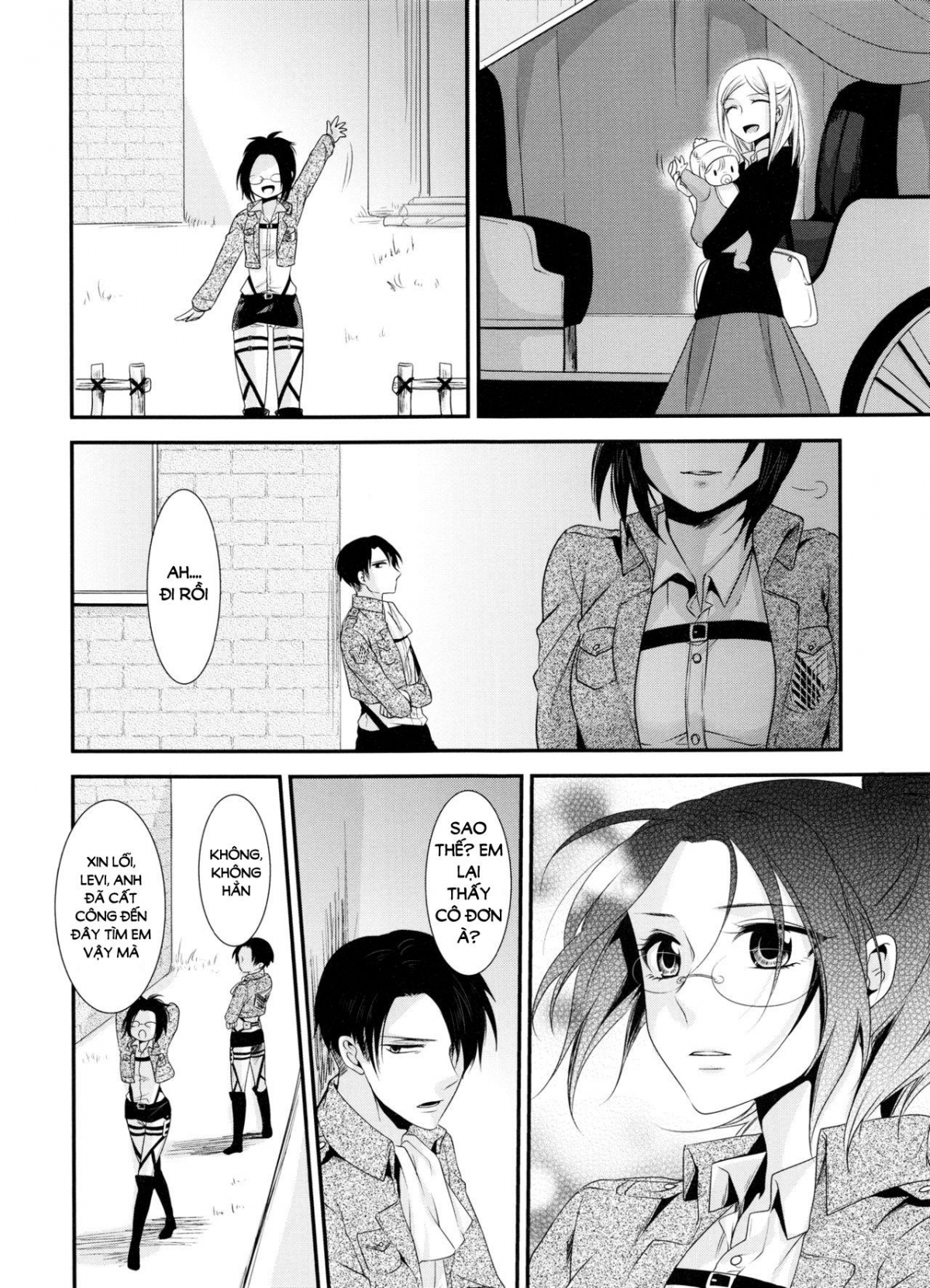 Đọc truyện hentai Kiss me once again (Shingeki no Kyojin) - Chap 2