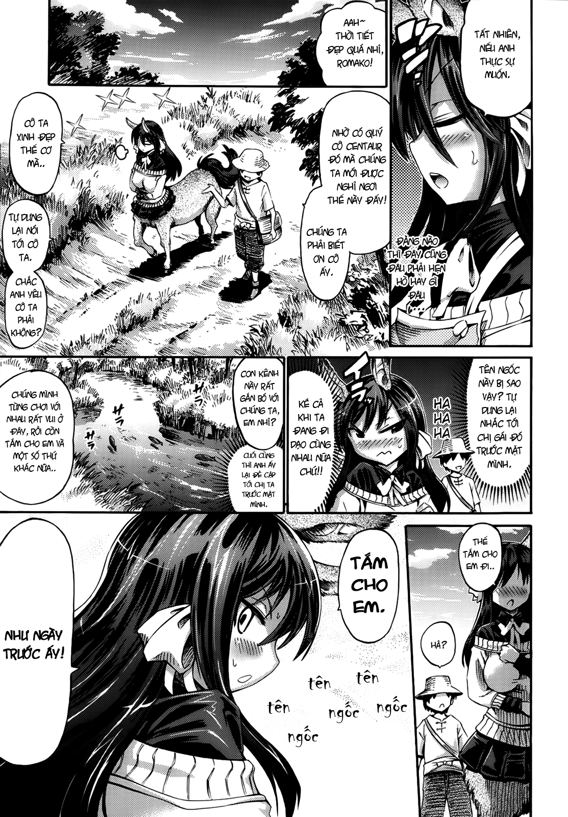 Đọc truyện hentai Cơ mà mình cũng là một centaur chứ bộ! - Oneshot