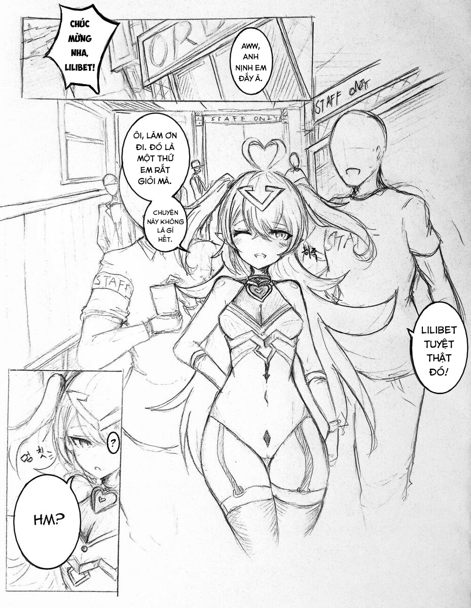 Đọc truyện hentai Lolibutt's Staff Party (Epic Seven) - Oneshot