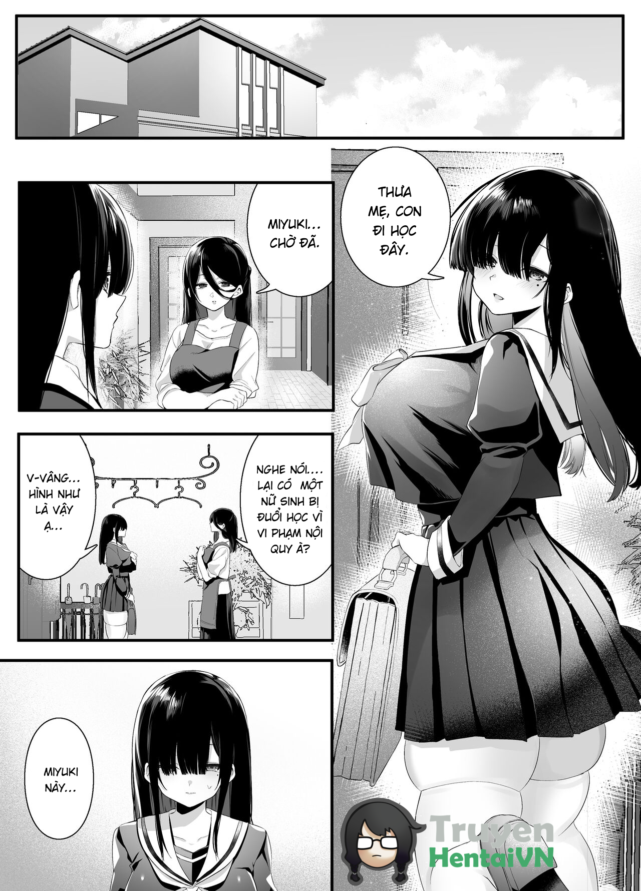 Đọc truyện hentai Fujun Isei Kouyuu shitara Soku Taigaku no Seijun Muku na Gakuensei ni Itazura ~Densha Chikan Hen~ - Oneshot