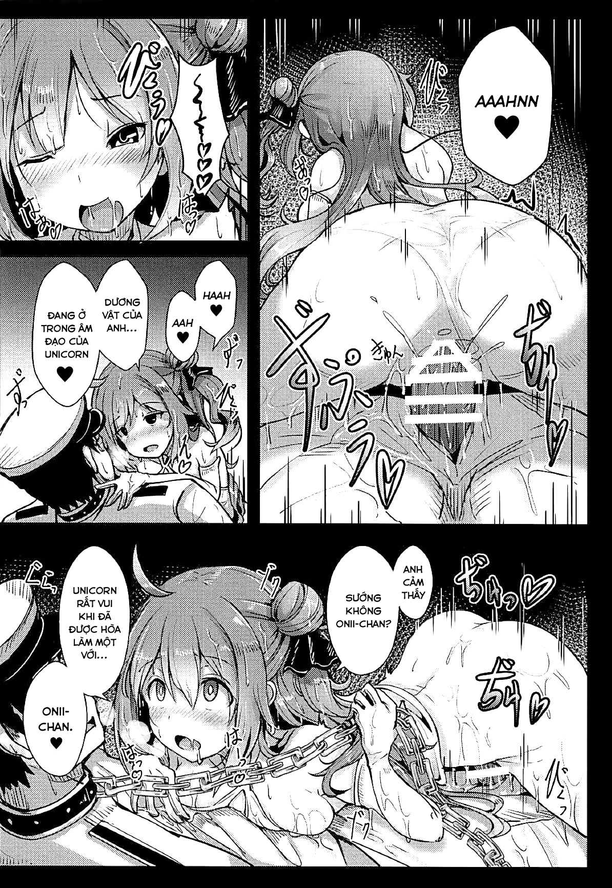 Đọc truyện hentai Together with Unicorn (Azur Lane) - Oneshot