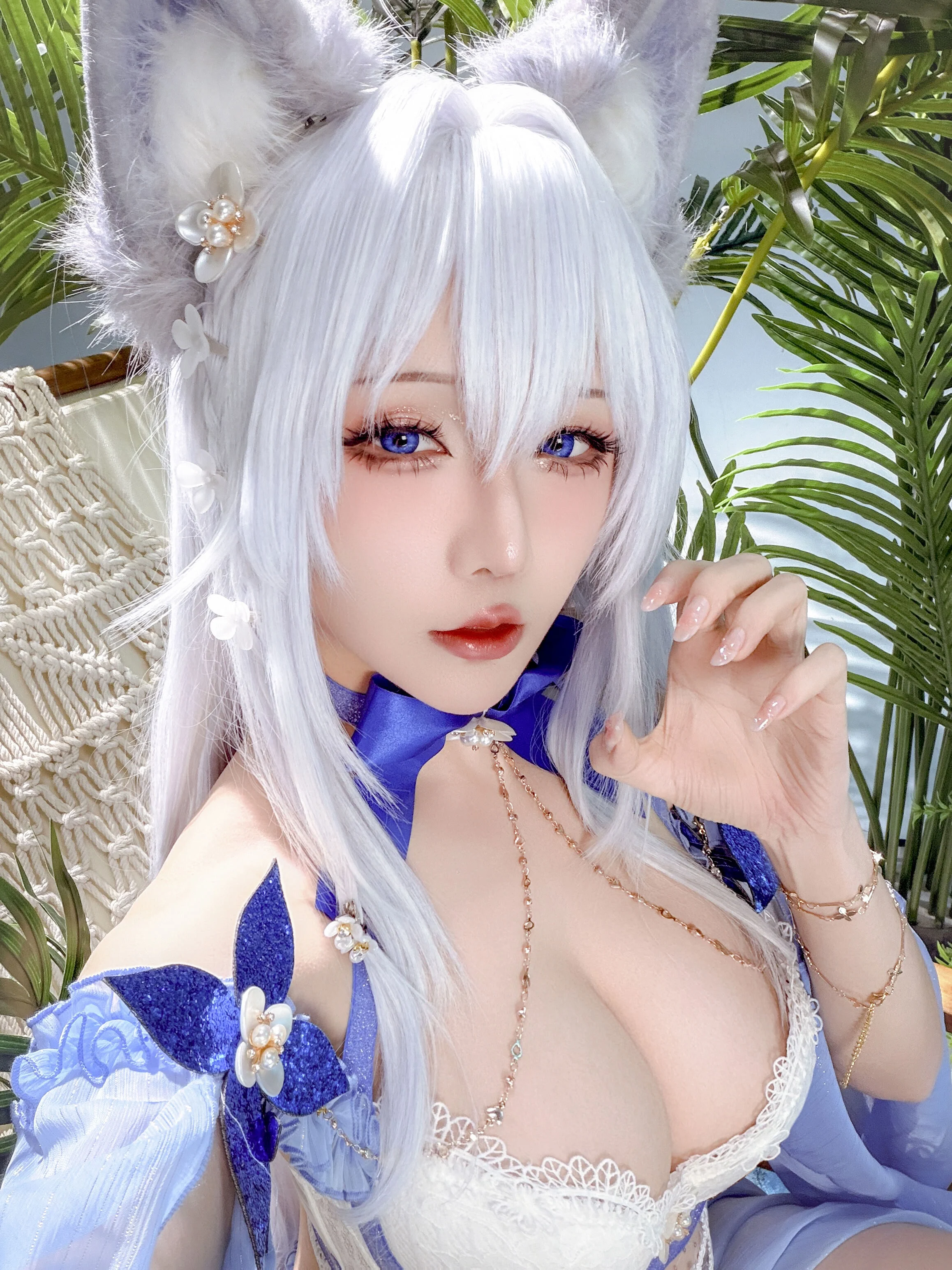 Đọc truyện hentai Tuyển tập Albums siêu phẩm Cosplay - Chap 1395 - Star's Lingering - Azur Lane Shinano Swimsuit