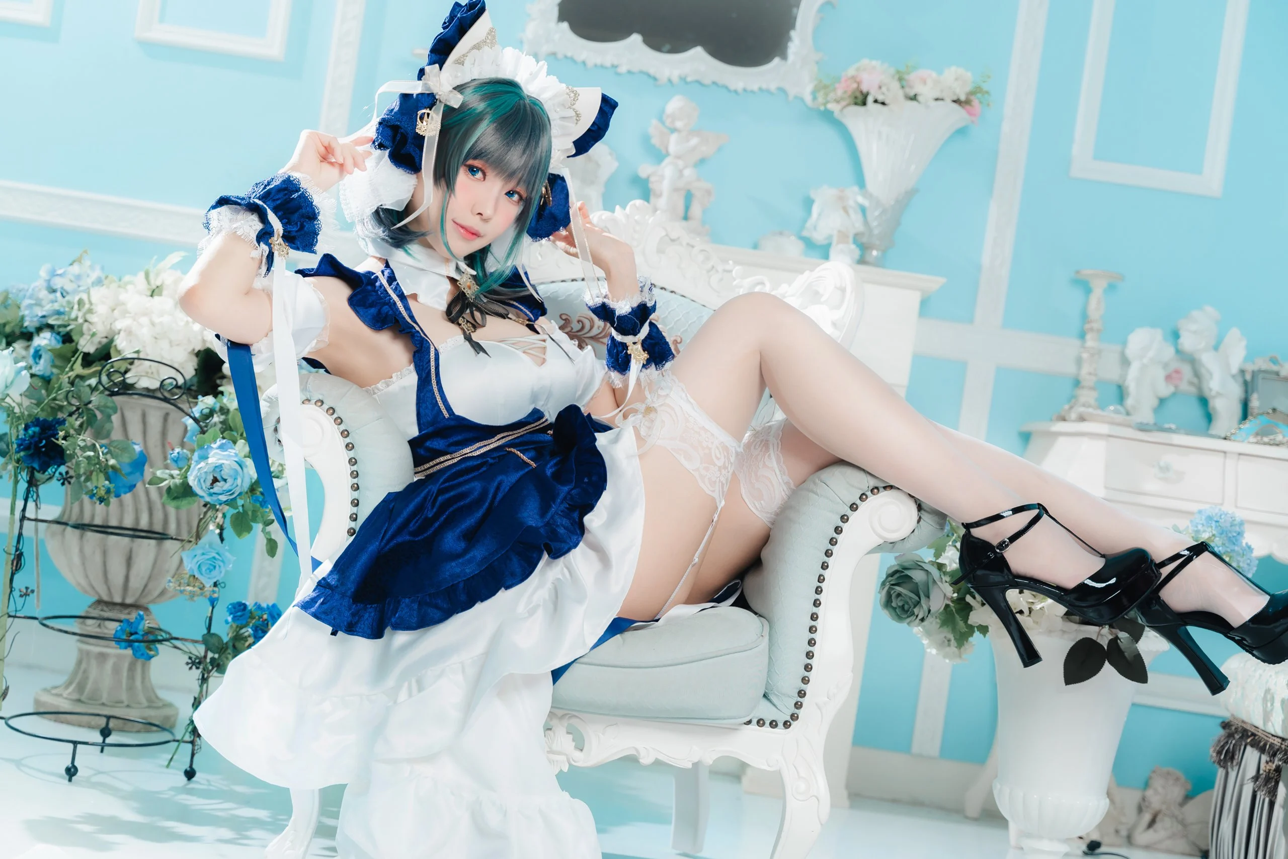 Đọc truyện hentai Tuyển tập Albums siêu phẩm Cosplay - Chap 541 - [Ely] Cheshire