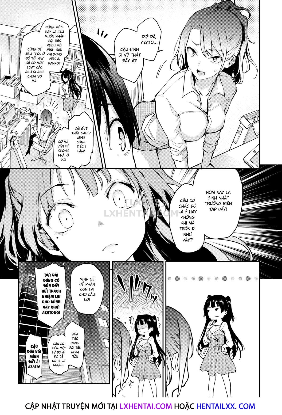Đọc truyện hentai Azato Making Plus - Chap 6 - Ill-Natured Editor Azato-san
