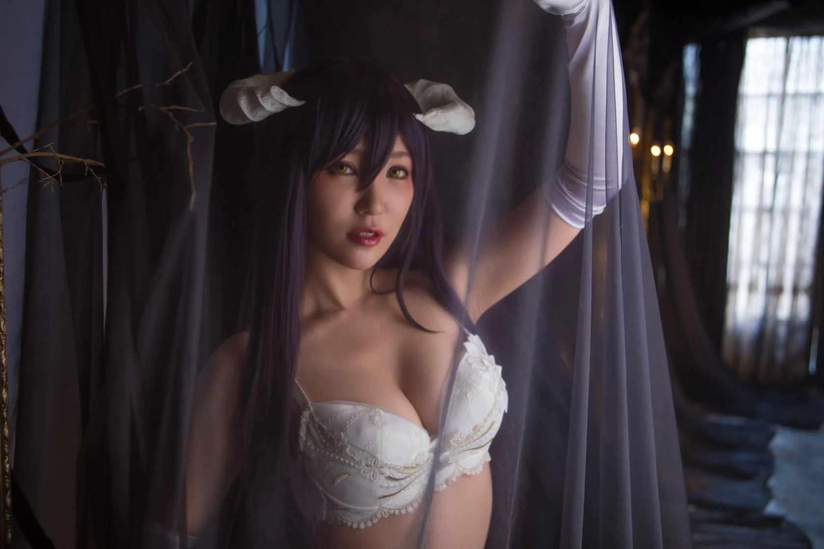 Đọc truyện hentai Tuyển tập Albums siêu phẩm Cosplay - Chap 959 - [Baitai Seijo (Luna Kirishima)] Junketsu Succubus wa ito Toutoki Yume wo miru