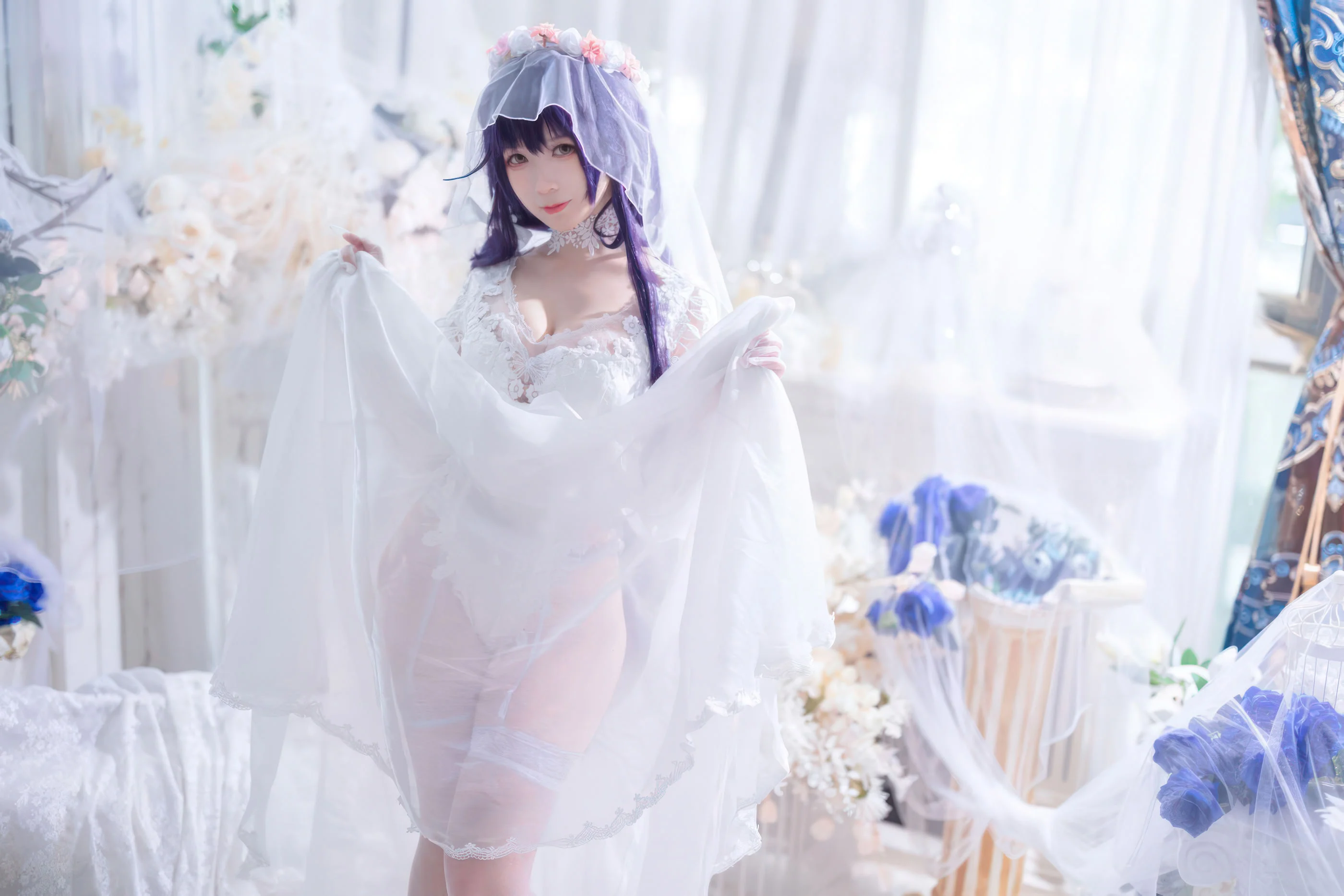 Đọc truyện hentai Tuyển tập Albums siêu phẩm Cosplay - Chap 1414 - Sakura-chan w Azur Lane Azuma no Hanayome