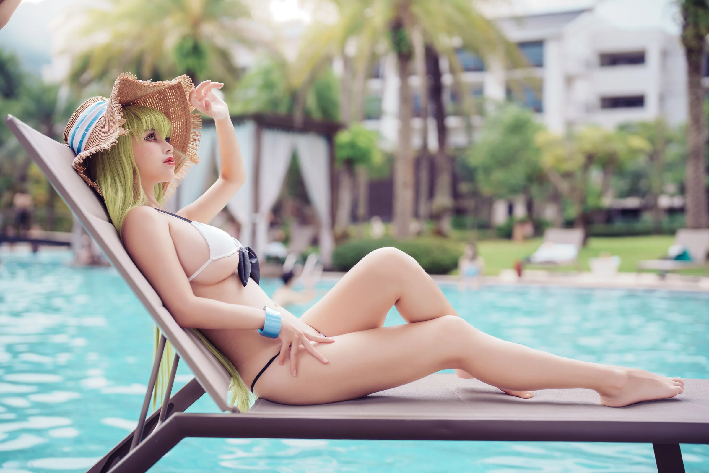 Đọc truyện hentai Tuyển tập Albums siêu phẩm Cosplay - Chap 138 - Rinka Okita - swimsuit