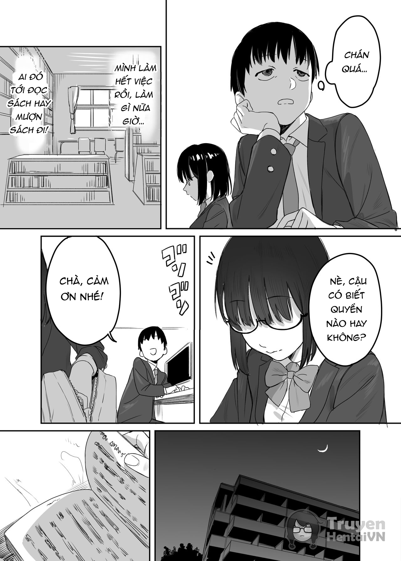 Đọc truyện hentai Yomenai Kimi to | With You, Who Is Hard To Read - Oneshot