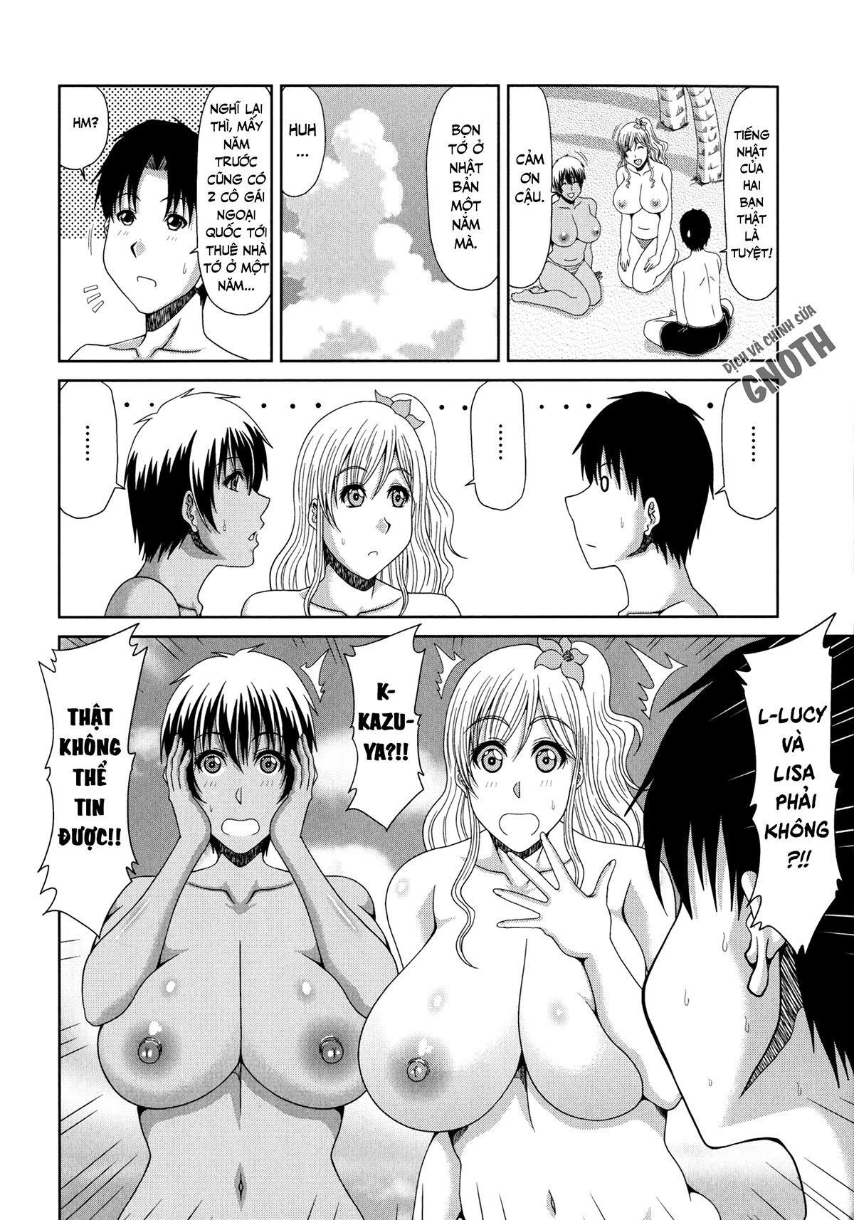 Đọc truyện hentai Chounyuusai - Chap 4 - Bãi biển khỏa thân