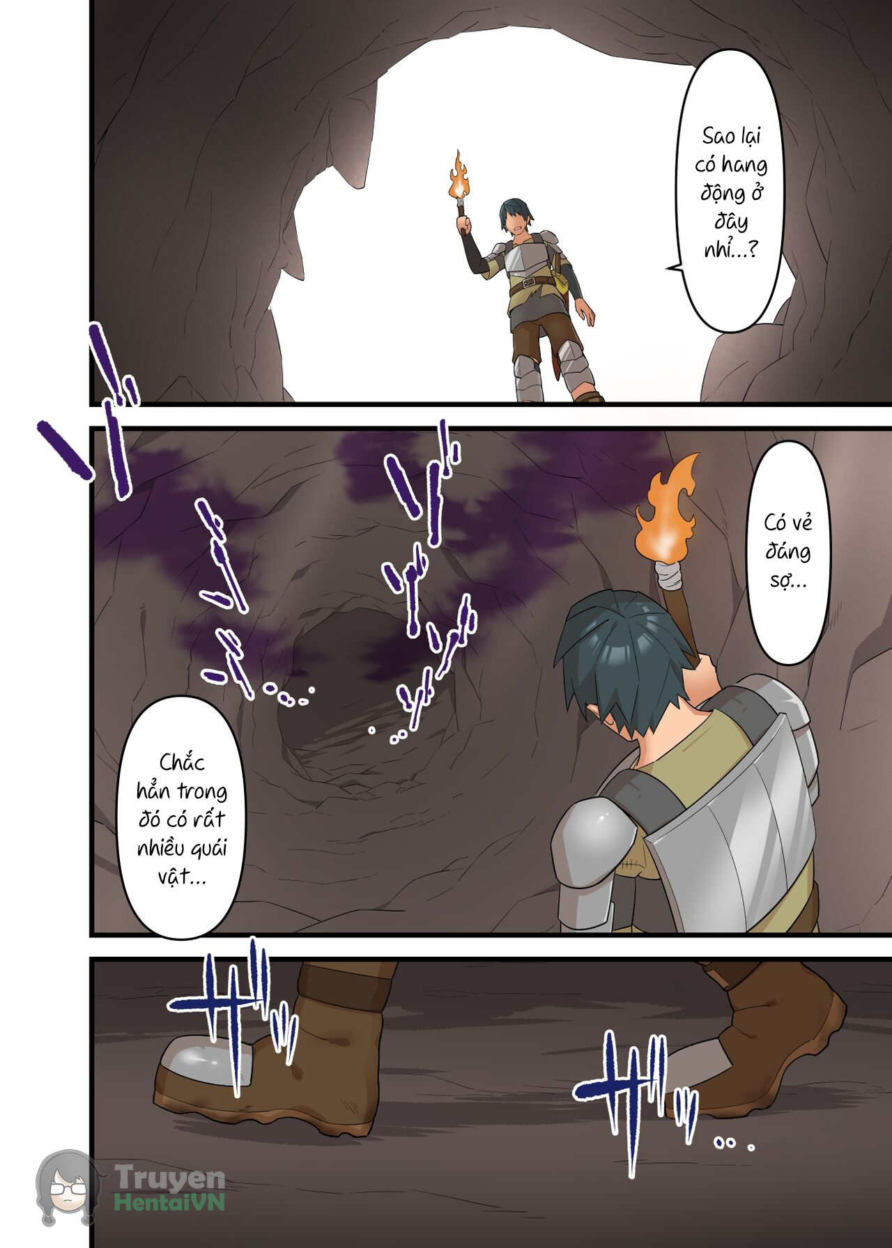 Đọc truyện hentai Thợ săn quỷ may mắn và cô quỷ hấp tinh múp rụp - Chap 1