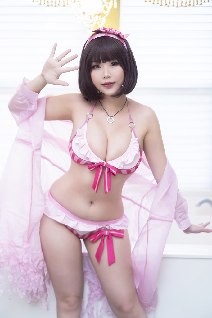 Đọc truyện hentai Tuyển tập Albums siêu phẩm Cosplay - Chap 620 - Hana Bunny – Megumi Kato Bikini
