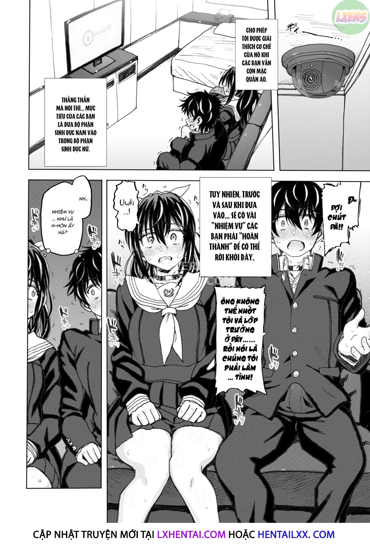 Đọc truyện hentai Căn phòng không thể rời khỏi trừ khi bạn làm tình - Oneshot