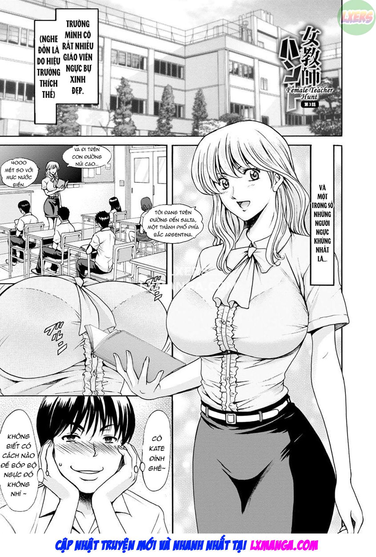 Đọc truyện hentai Săn được nữ giáo viên - Chap 3