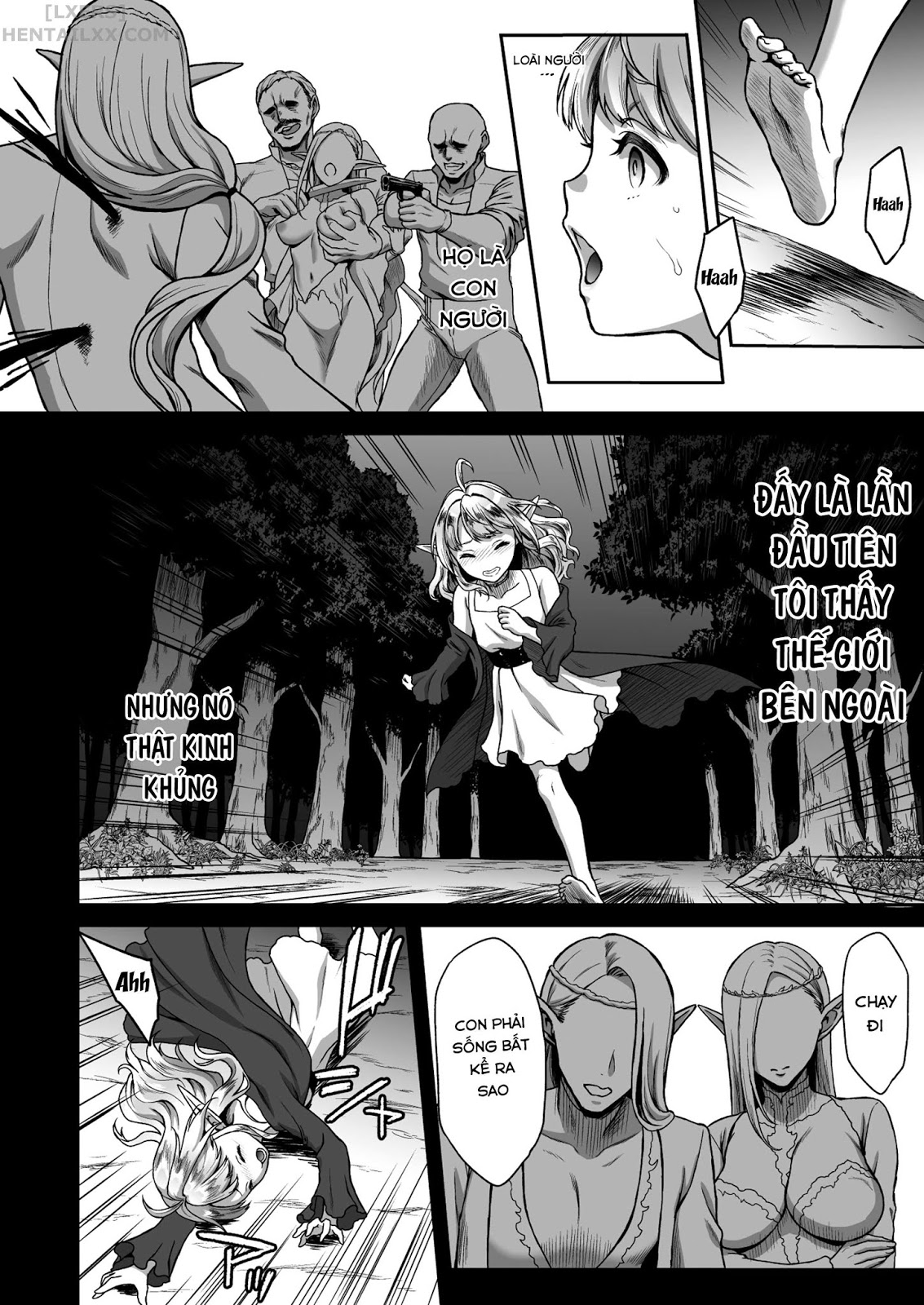 Đọc truyện hentai Tasogare No Shou Elf - Chap 4