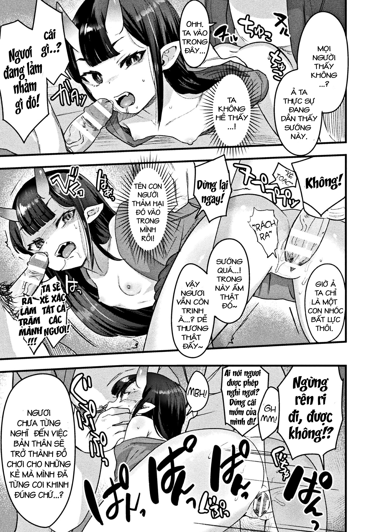 Đọc truyện hentai Loli-babaa Kyousei Tanetsuke Ecchi! - Chap 1