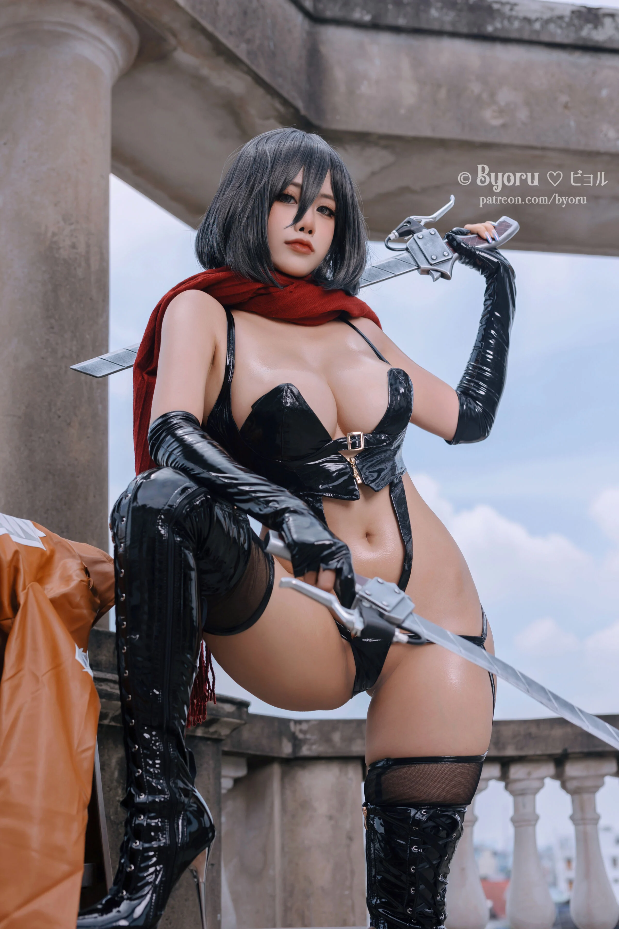 Đọc truyện hentai Tuyển tập Albums siêu phẩm Cosplay - Chap 452 - Byoru - Mikasa