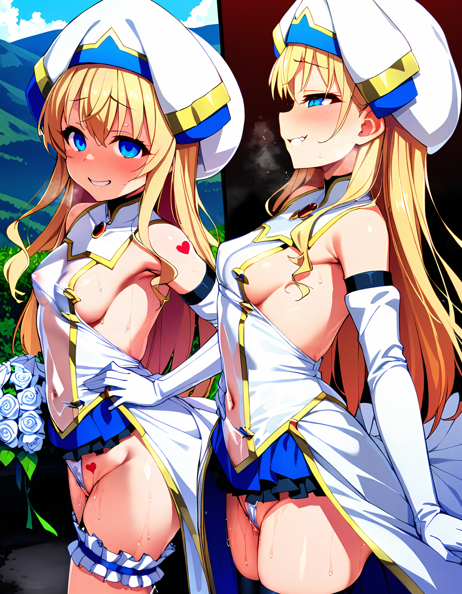 Đọc truyện hentai Tuyển tập Albums Art hentai - Chap 252 - A perverted and fallen wedding dress priestess