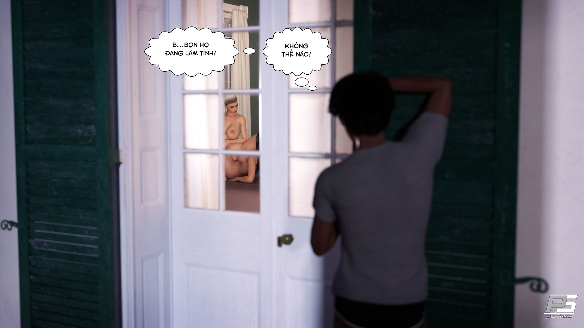 Đọc truyện hentai Milf Mansion - Vol 1 - Chương 6: Không thể tin điều mình thấy