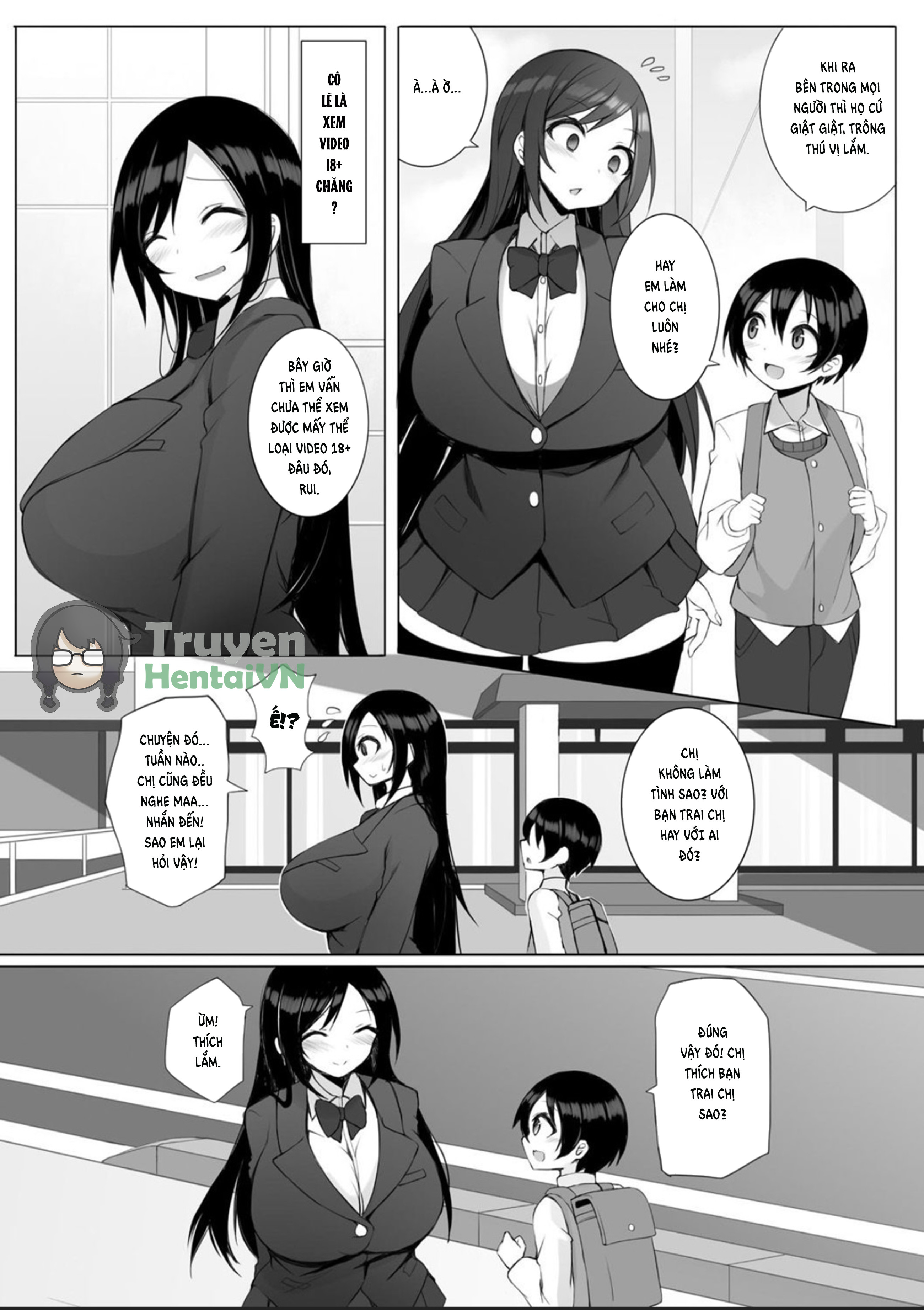 Đọc truyện hentai Rui-kun to Kinjo no Joshi Kousei no Onee-san Ch. 1 (Cyberia Plus Vol. 19) - Oneshot