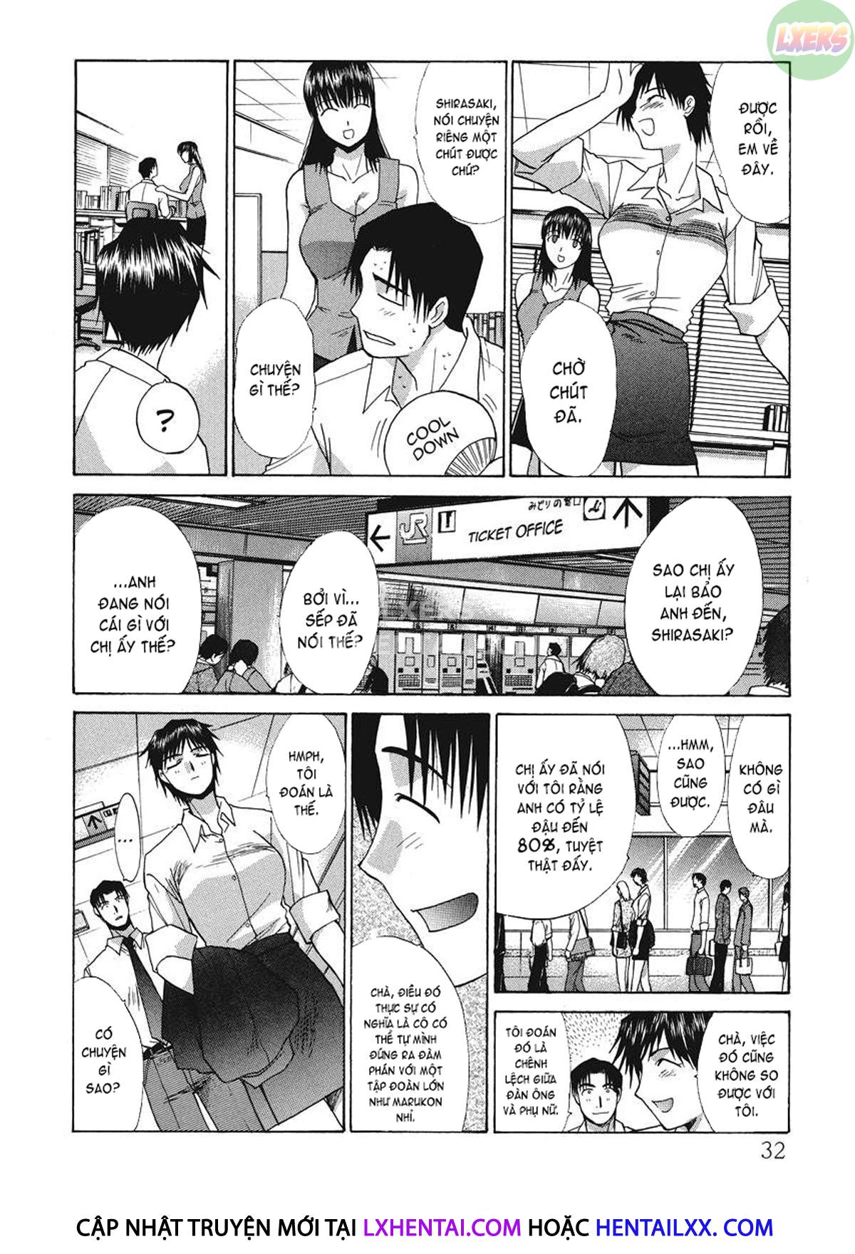 Đọc truyện hentai Hello Work - Chap 2