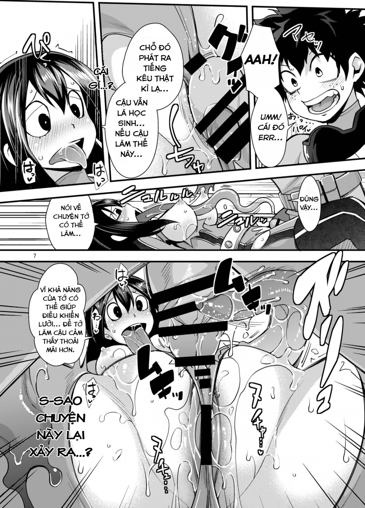 Đọc truyện hentai Mùa giao phối của Tsuyu-chan - Oneshot