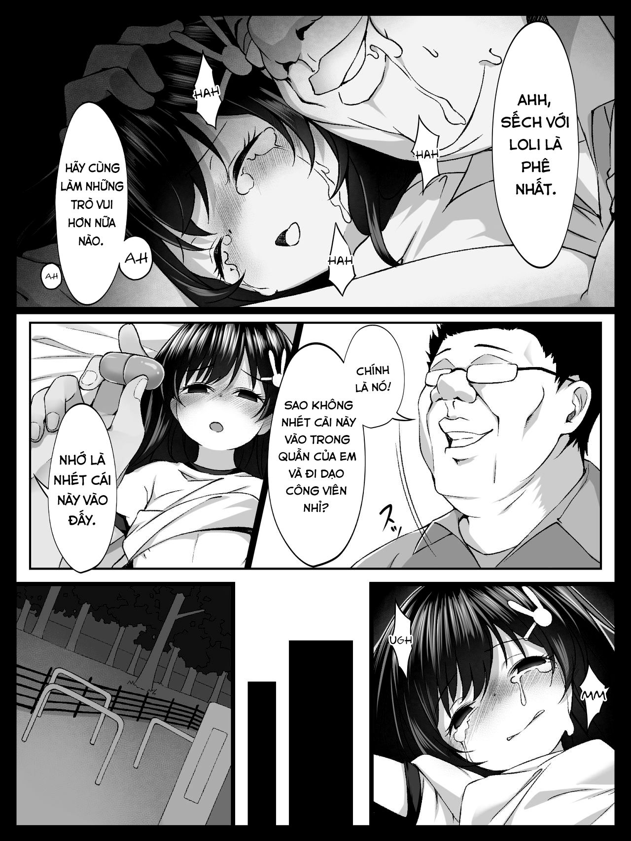 Đọc truyện hentai Tiếng khóc tuyệt vọng của bé loli - Oneshot