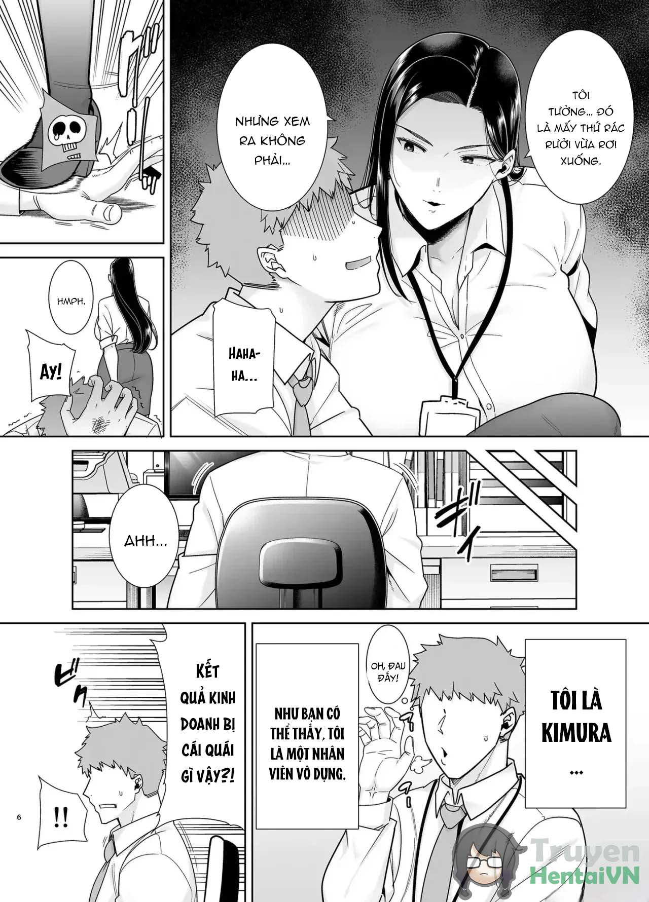 Đọc truyện hentai An Abusive Boss Who Exploit Her Employee 1 - Oneshot