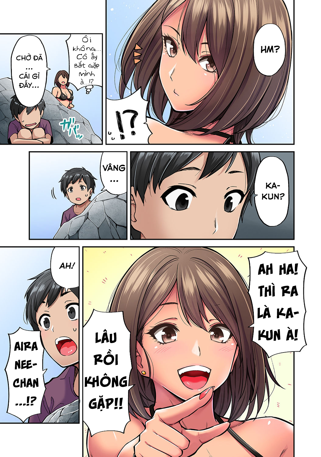 Đọc truyện hentai Bà chị tôi mến đã trở về trong bộ dạng gái lai tây - Chap 1