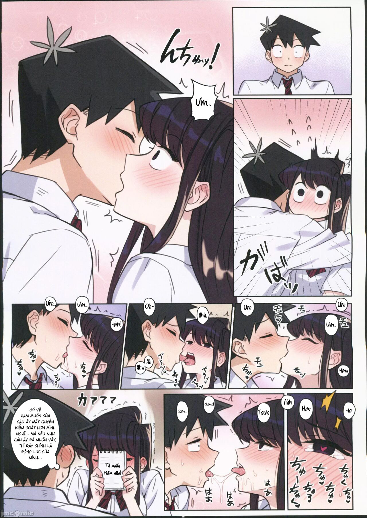 Đọc truyện hentai Anh Komi, tôi mắc bệnh hoang tưởng Tập 2 - Oneshot vol 2.