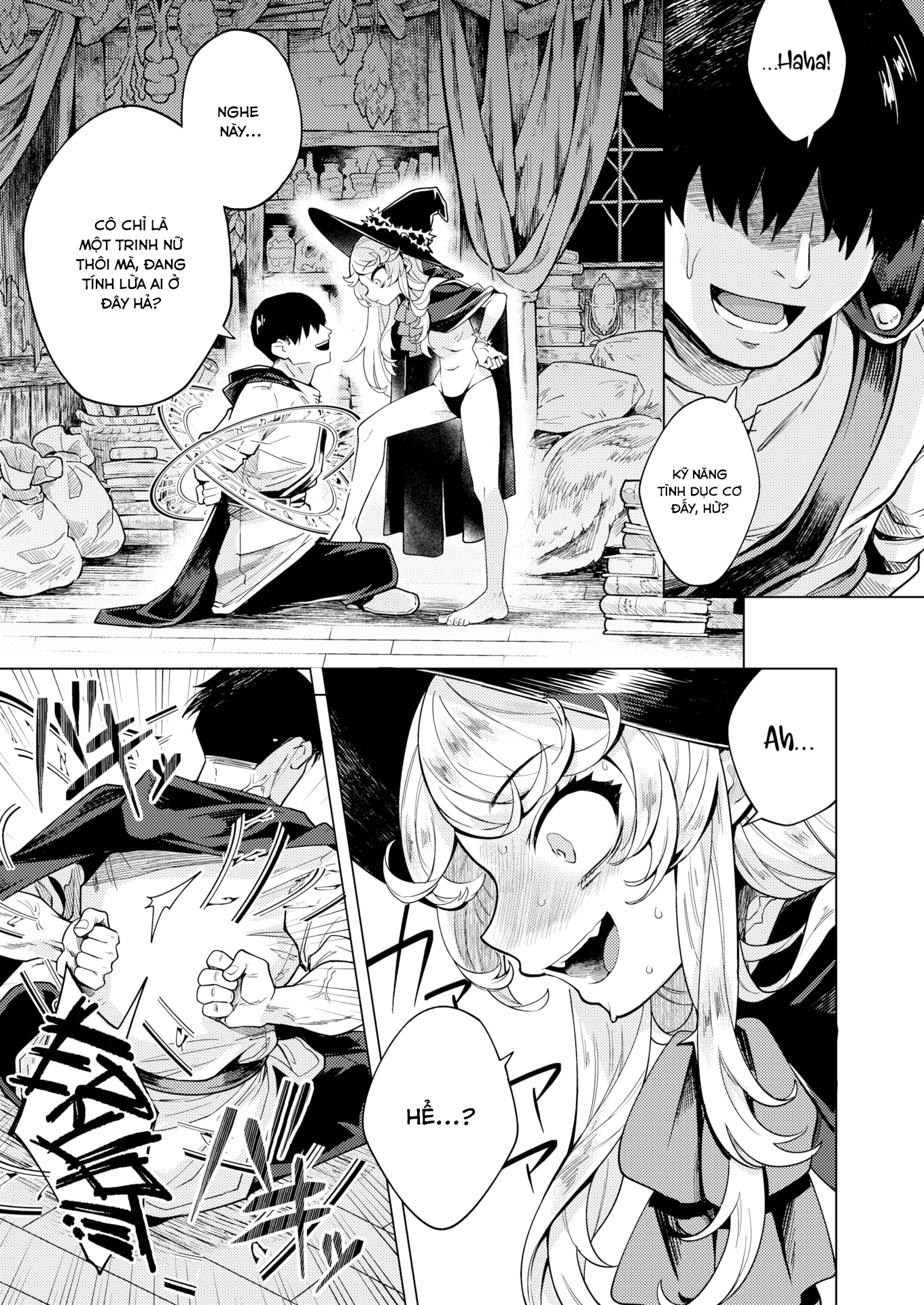 Đọc truyện hentai Khuất phục nữ phù thủy phiền nhiễu này! - Oneshot