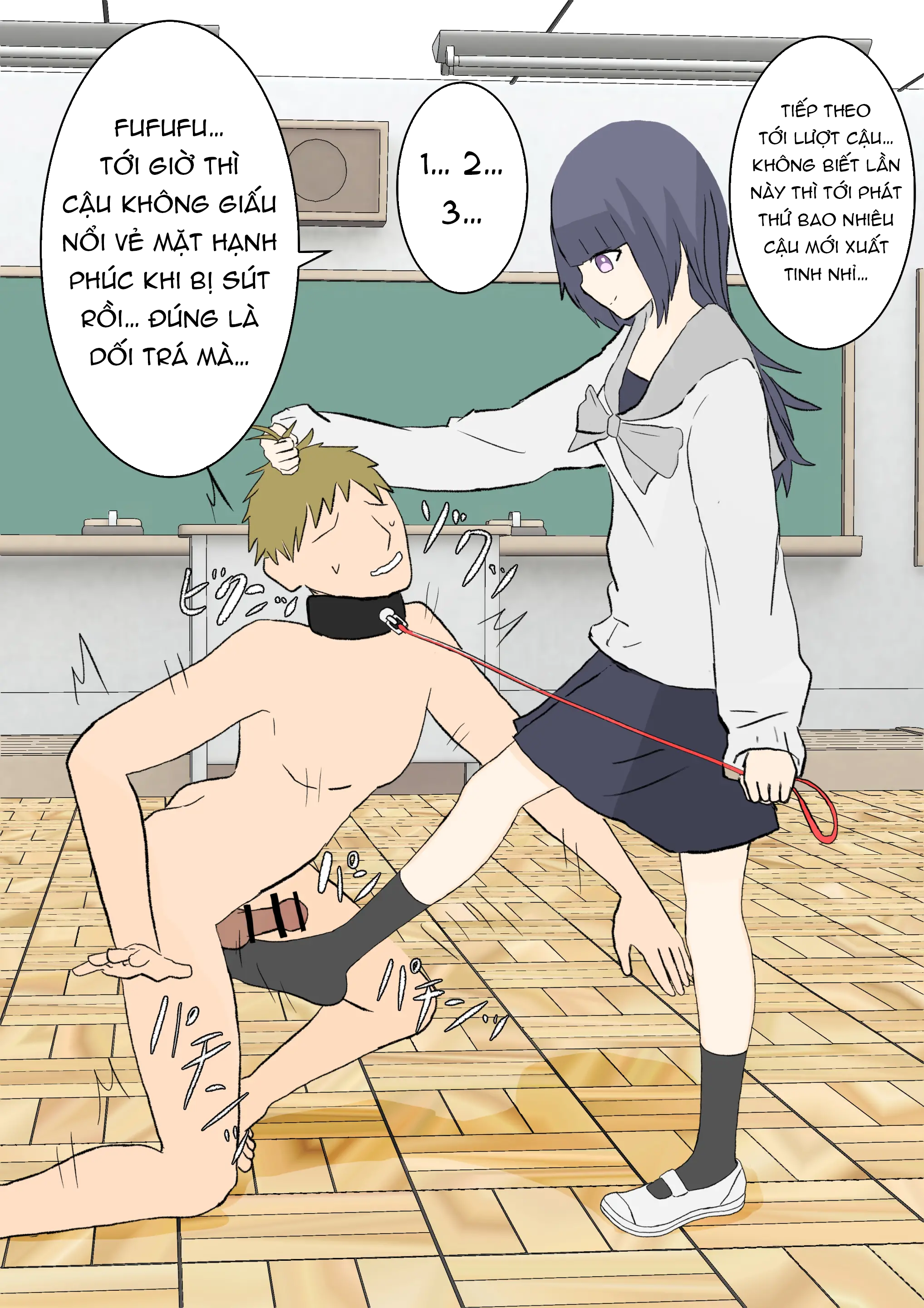 Đọc truyện hentai Hình phạt tra tấn chân của cán bộ kỷ luật - Oneshot