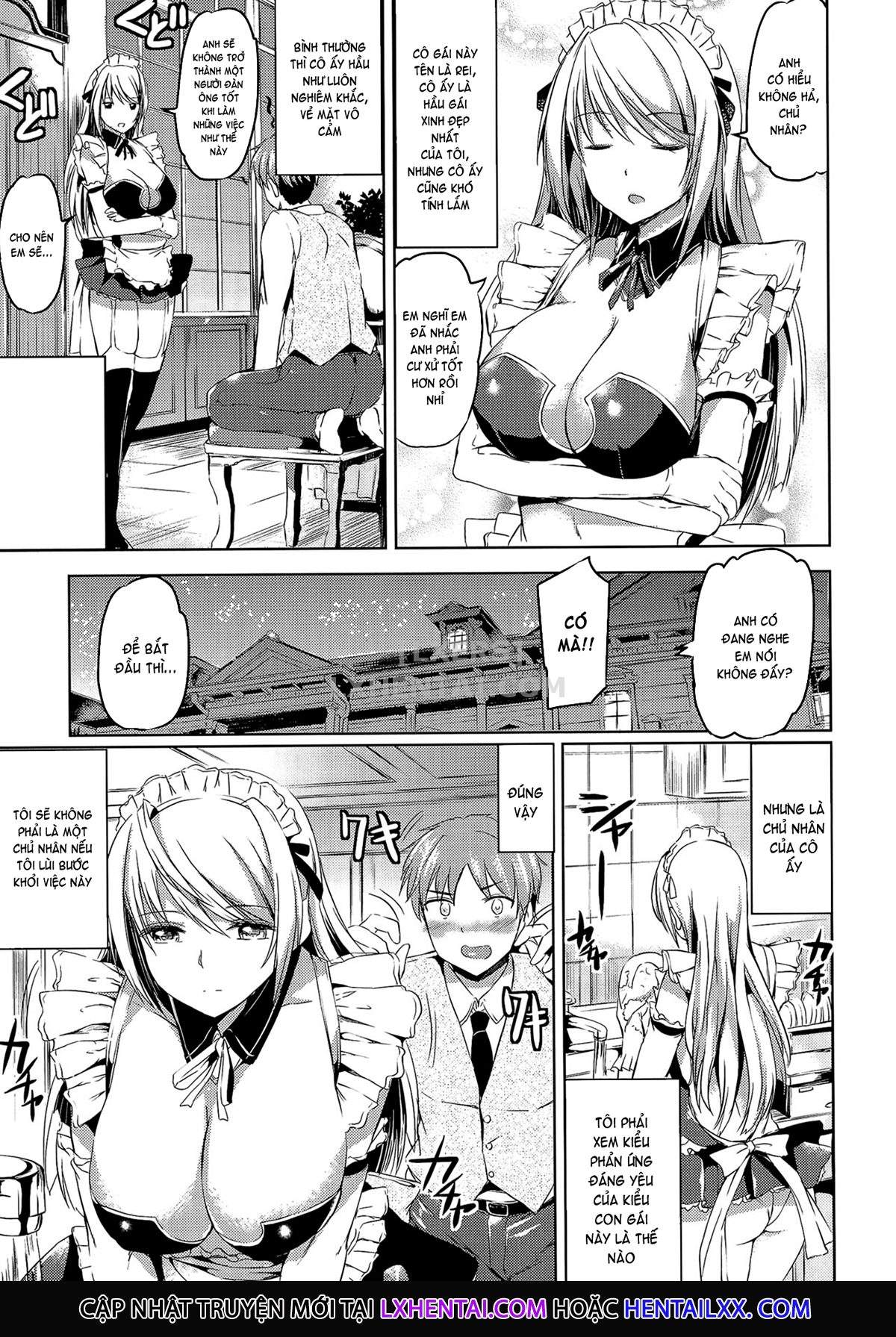 Đọc truyện hentai Ojousama No Maid Jijou - Chap 2