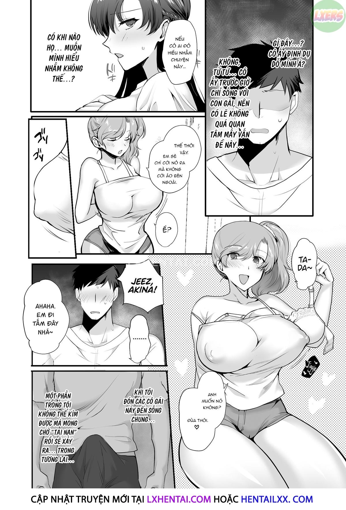 Đọc truyện hentai My Roommates Are Way Too Lewd ~Living In A One-Room Apartment With Two Perverted Sisters~ - Chap 1