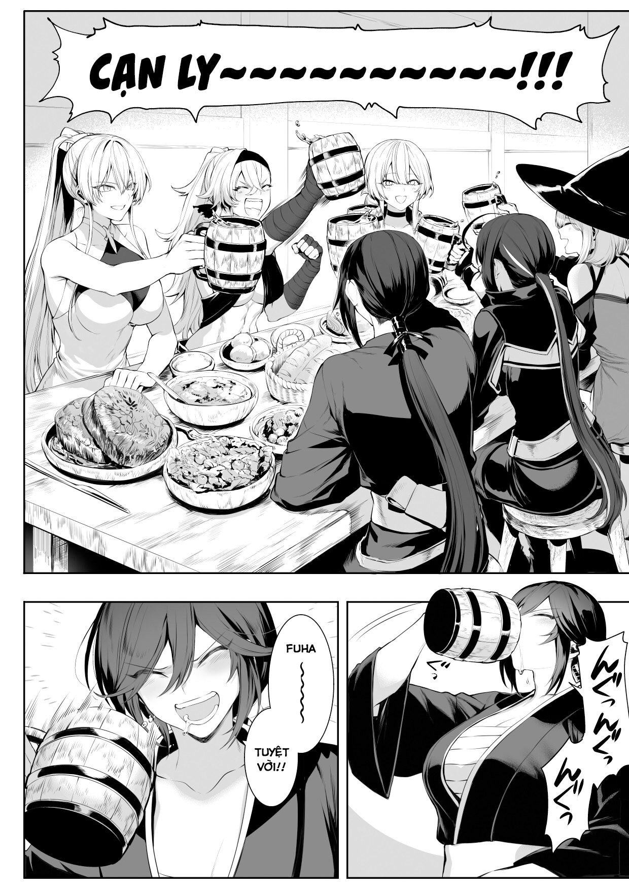 Đọc truyện hentai Câu chuyện về những Valkyrie! ~Nữ phù thuỷ~ - ~Nữ Thánh kỵ sĩ~ Phần đầu