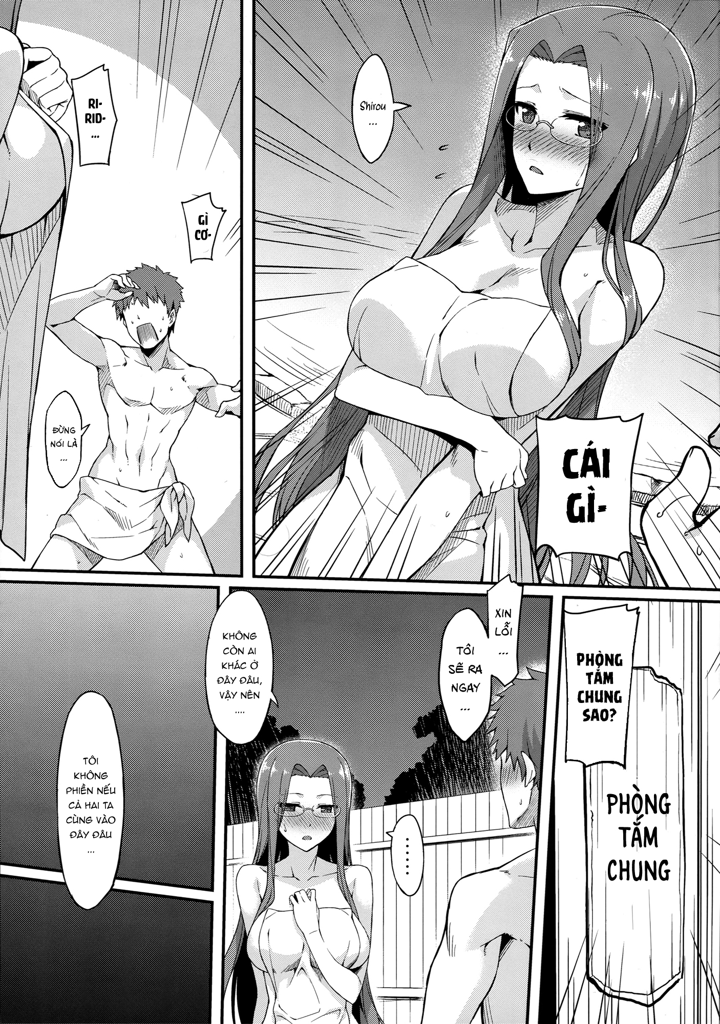 Đọc truyện hentai Suối nước nóng cùng Rider-san - Oneshot