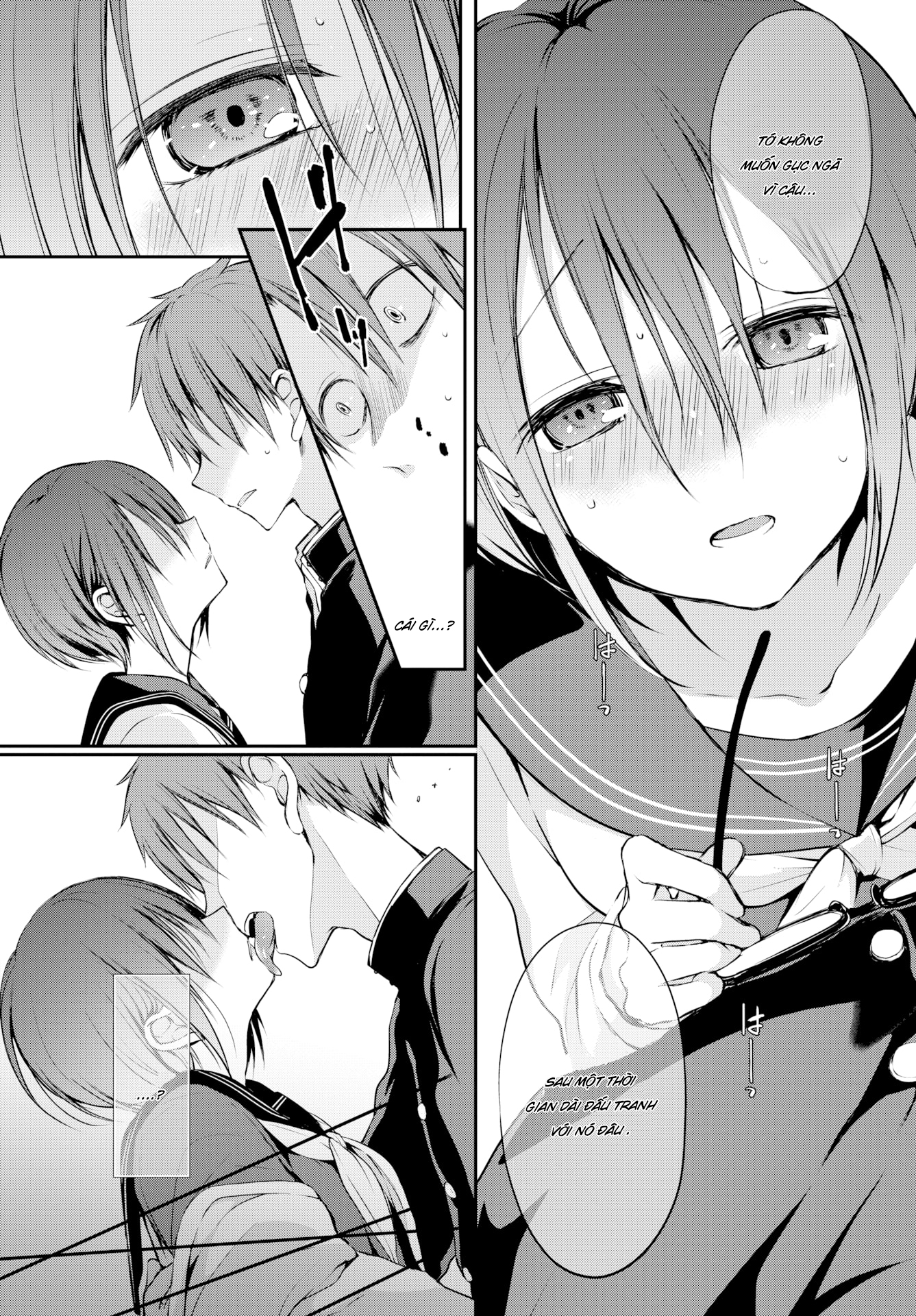 Đọc truyện hentai Cậu không cần nhìn chằm chằm vào tớ đâu - Oneshot