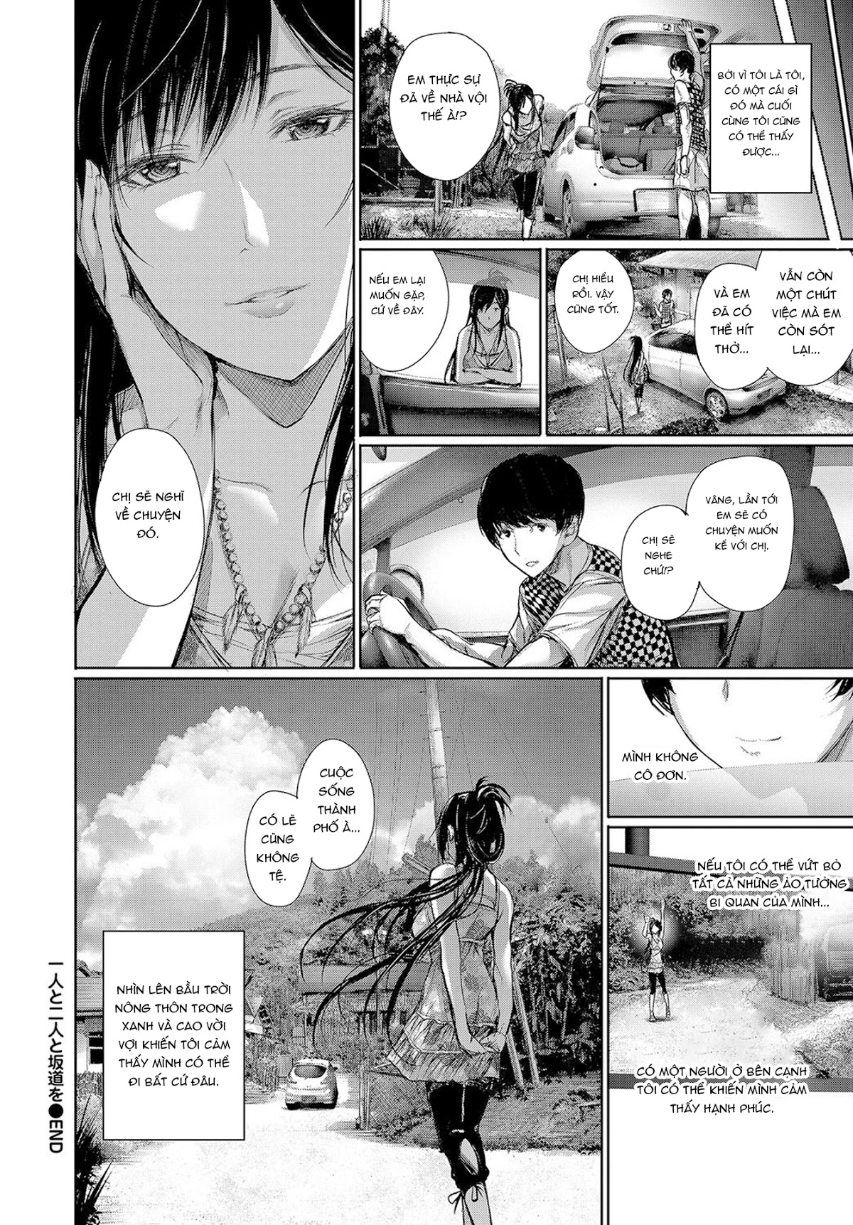 Đọc truyện hentai Kimi Omou Koi (Trọn bộ) - Chap 9: Hitori to Futari to Sakamichi o (End)