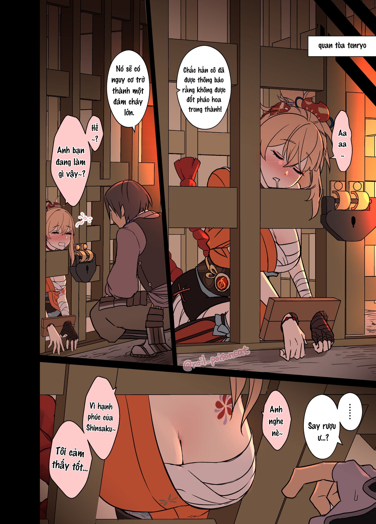 Đọc truyện hentai Làm tình với yoimiya say rượu - Oneshot