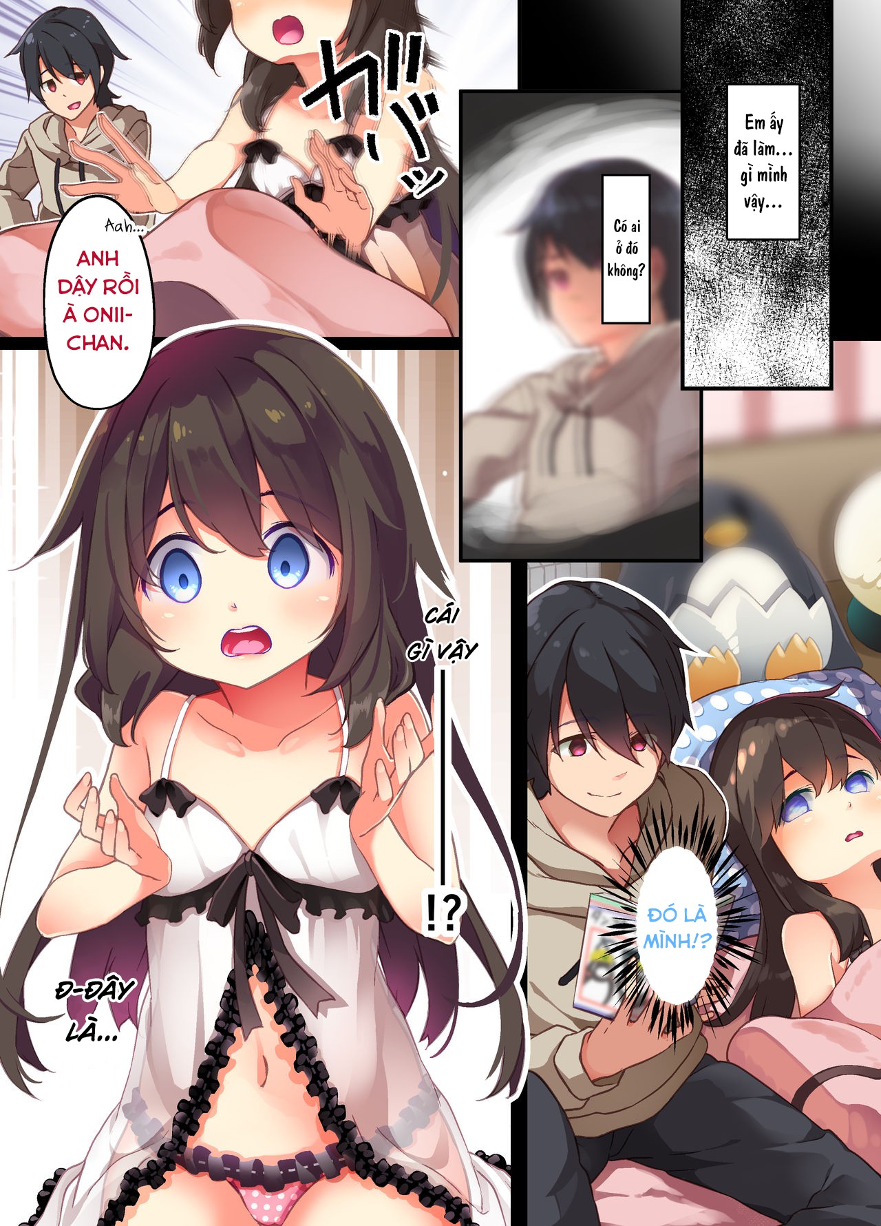 Đọc truyện hentai Cô em gái Yandere muốn được mang thai bởi anh trai của mình, vì vậy cô chuyển đổi cơ thể với anh cô và họ đã quan hệ tình dục sinh con - Oneshot