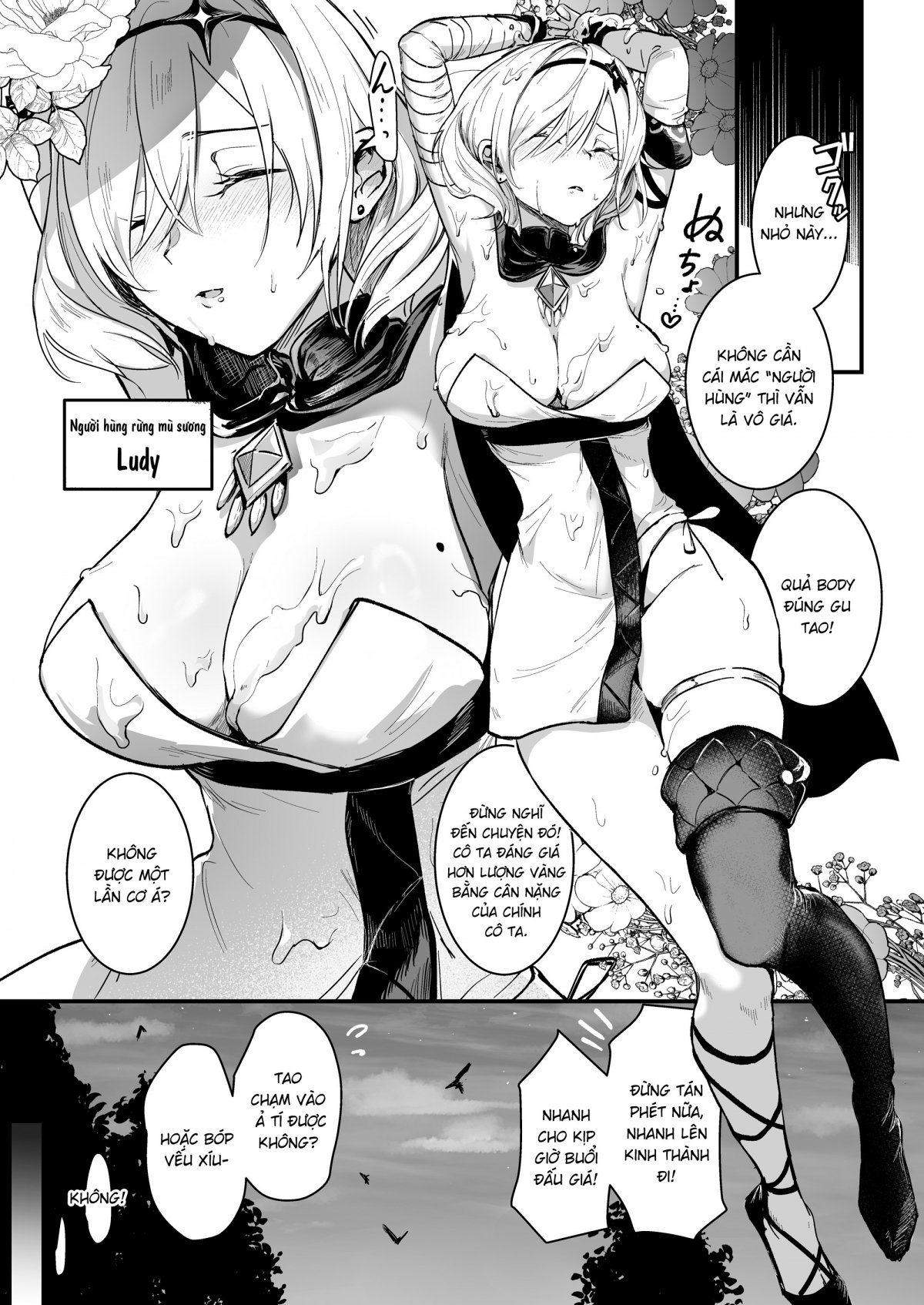 Đọc truyện hentai Đấu giá người hùng - Oneshot