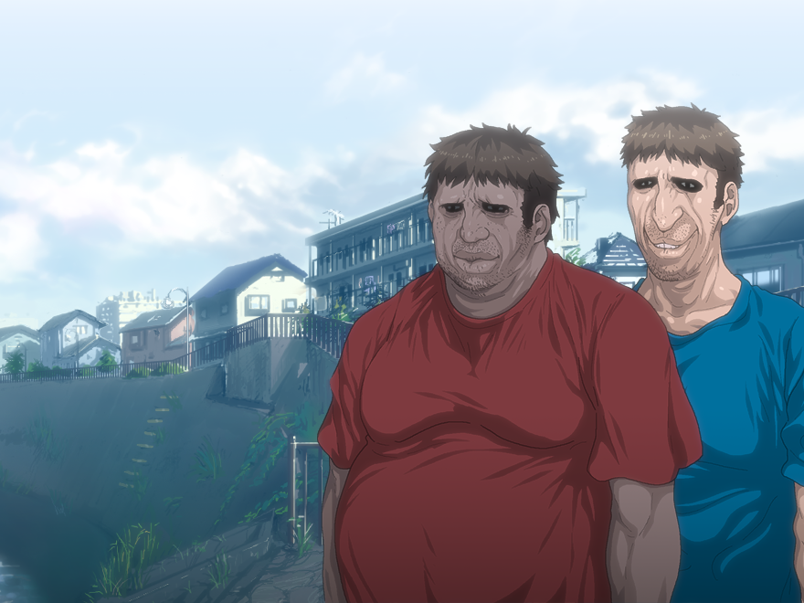 Đọc truyện hentai Futotta Otoko ga Shoujo ni Hanashi Kakeru Jian Hassei - Artist CG - Ảnh động