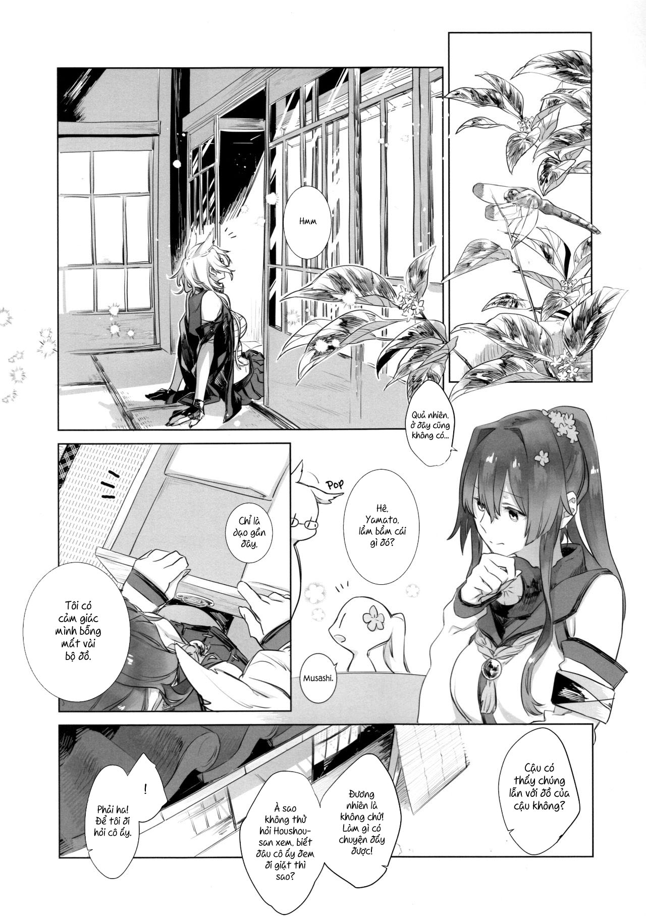 Đọc truyện hentai Ameagari no Hanayome - She became my bride after the rain. (Kantai Collection -KanColle-) - Chap 1