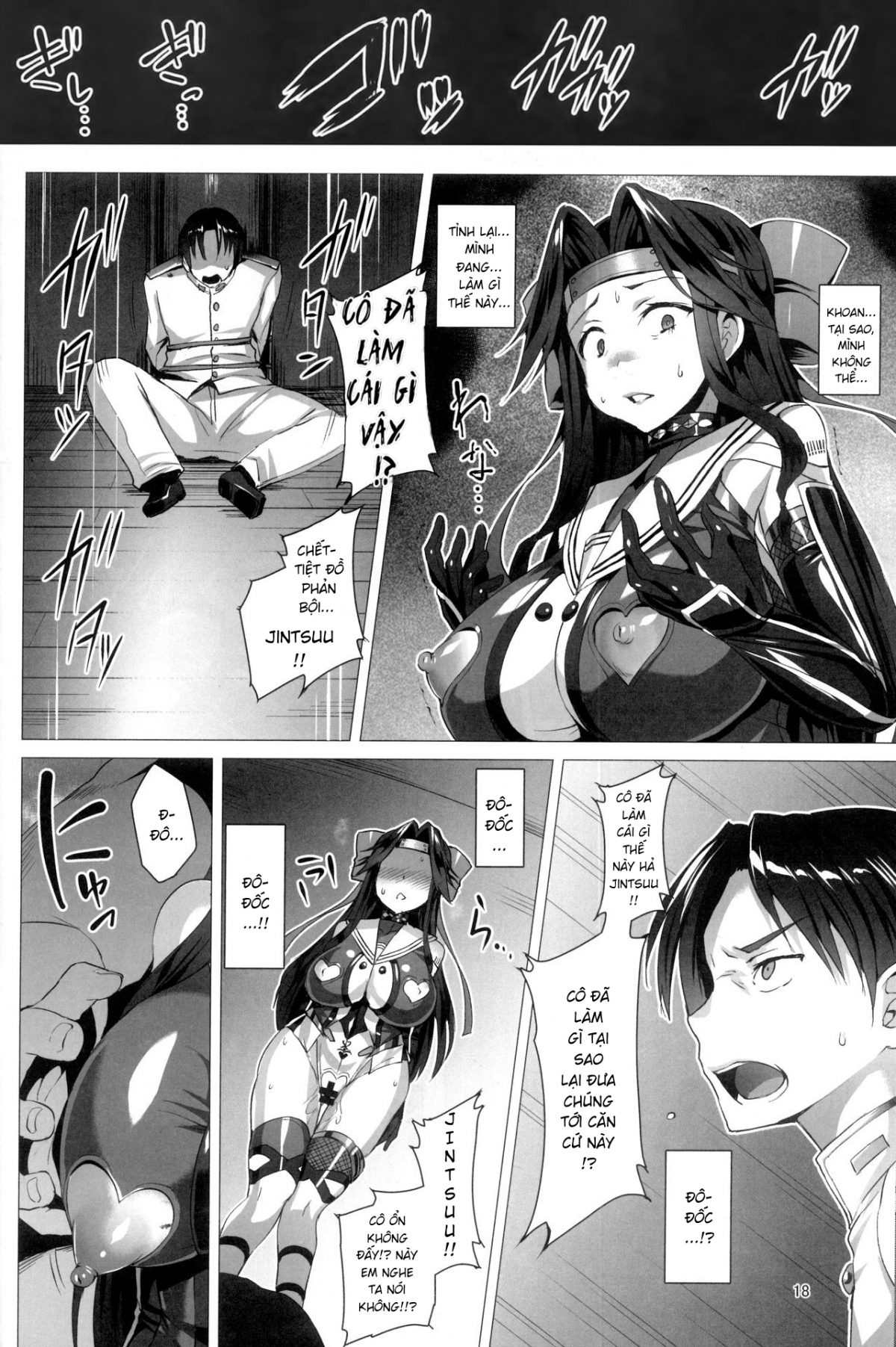 Đọc truyện hentai Slave Fleet Harlot Jintsuu - Oneshot