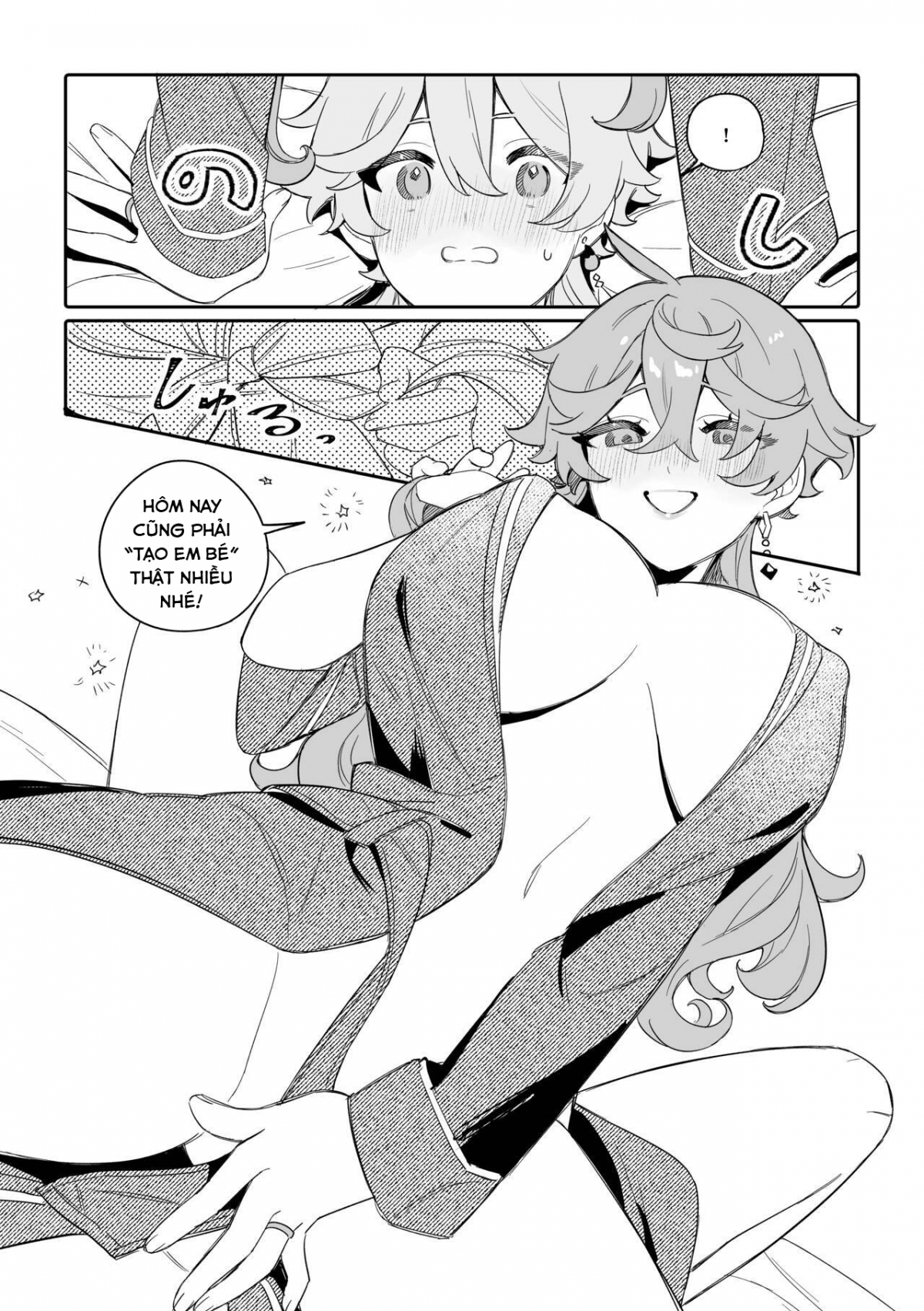 Đọc truyện hentai Kì nghỉ đông ngọt ngào (Genshin Impact) - Oneshot