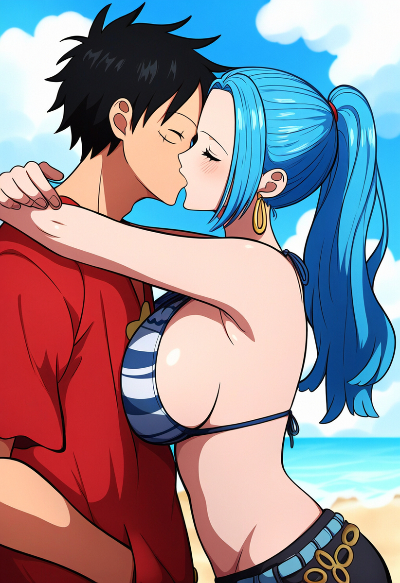 Đọc truyện hentai Tuyển tập Albums Art hentai - Chap 38 - Luffy vs Vivi