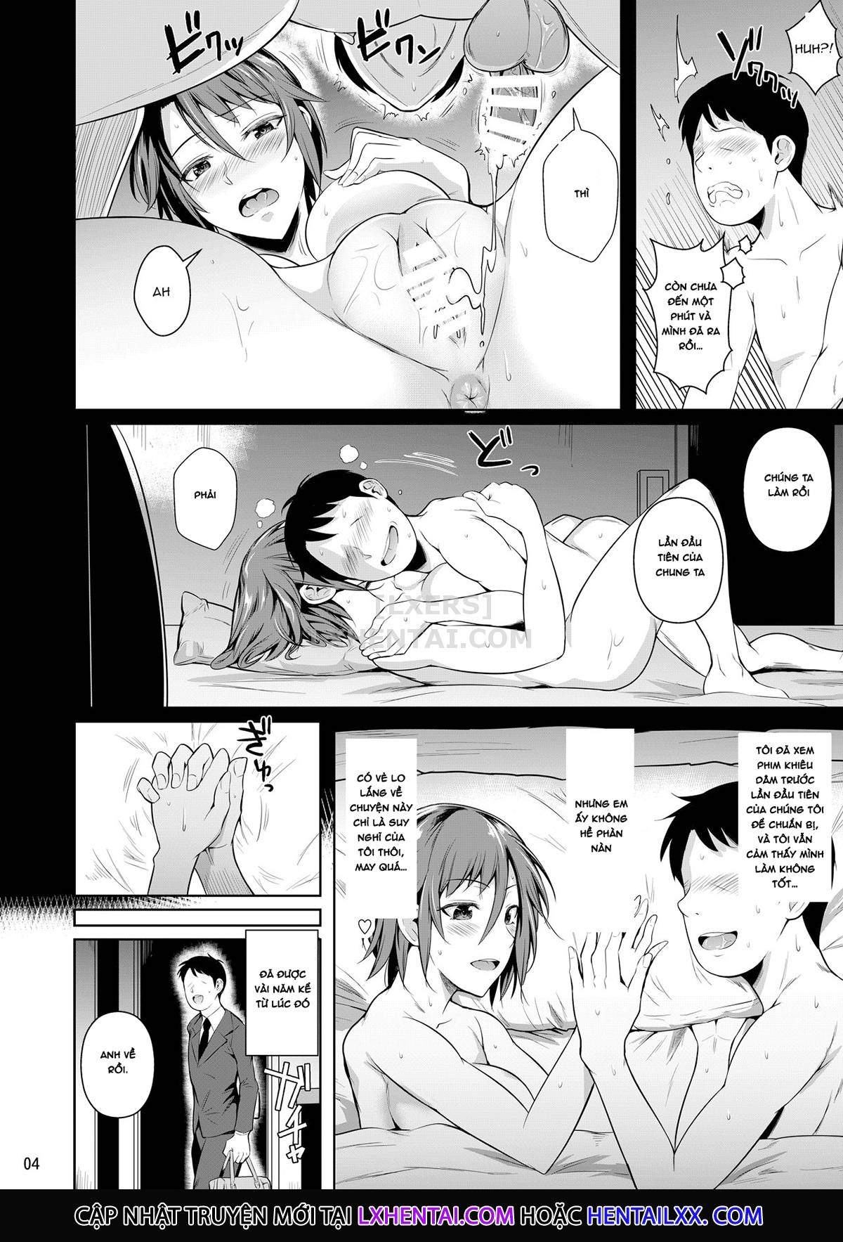 Đọc truyện hentai The Downtown Shopping Street's Wife's Holes - Chap 3