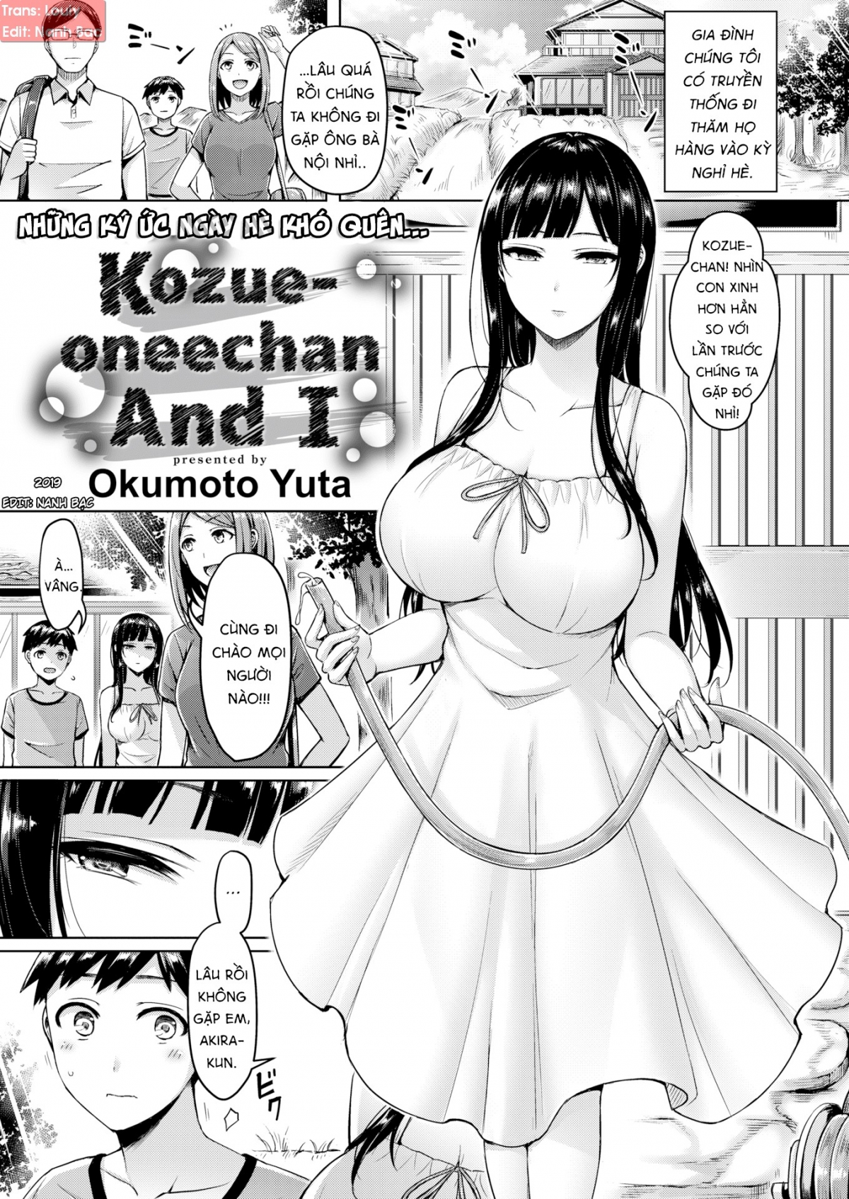 Đọc truyện hentai Kozue-oneechan and I - Oneshot