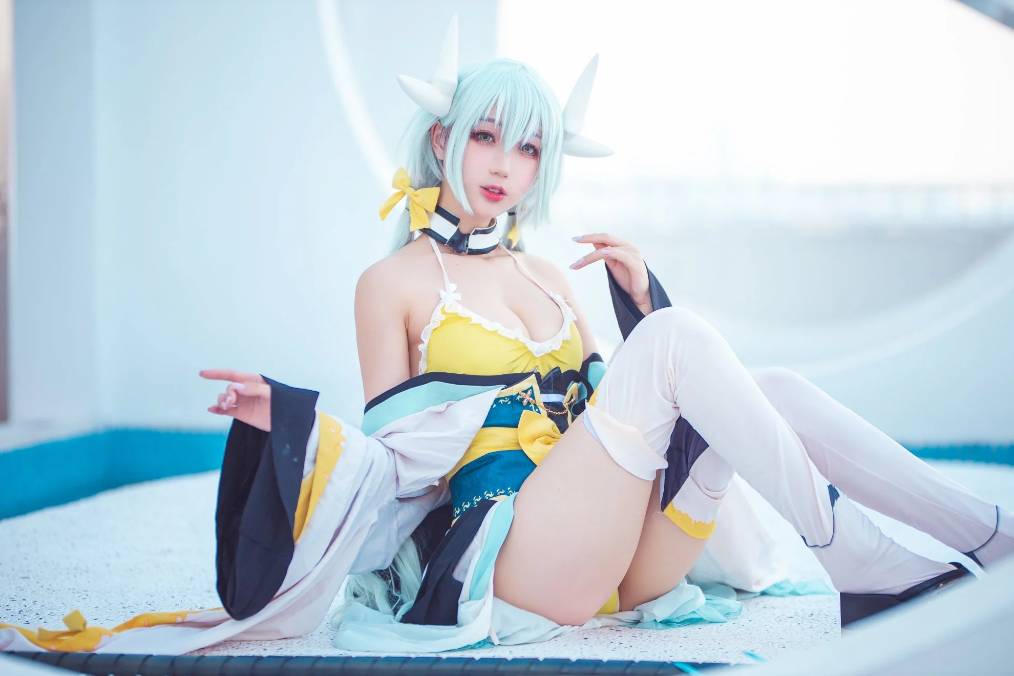 Đọc truyện hentai Tuyển tập Albums siêu phẩm Cosplay - Chap 888 - Zhou Ji is a cute rabbit NO.031 Qing Ji